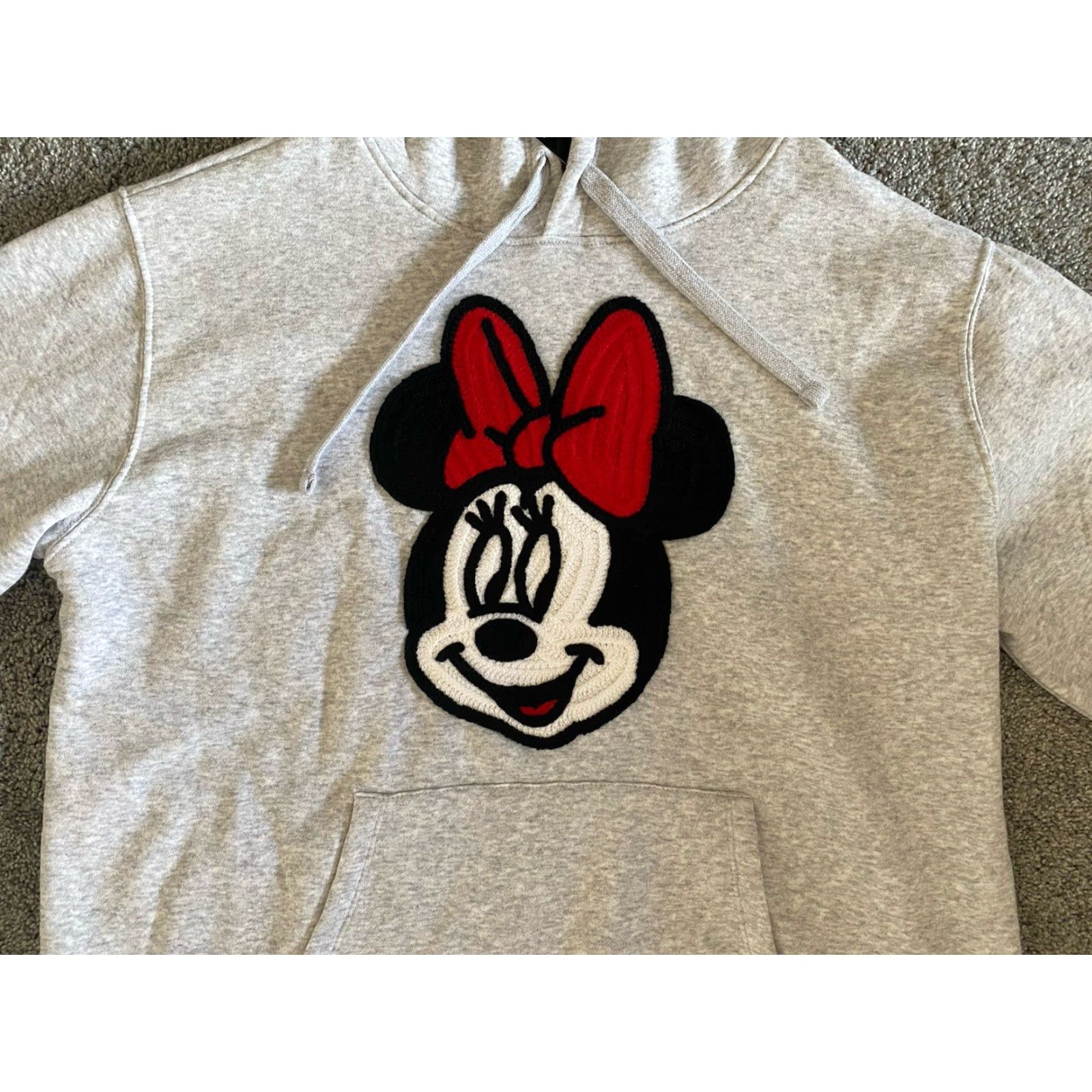 Disney Disney Grey Hoodie Minnie Mouse Big Print Size Womens XL NWT New Size XL / US 12-14 / IT 48-50 - 5 Thumbnail