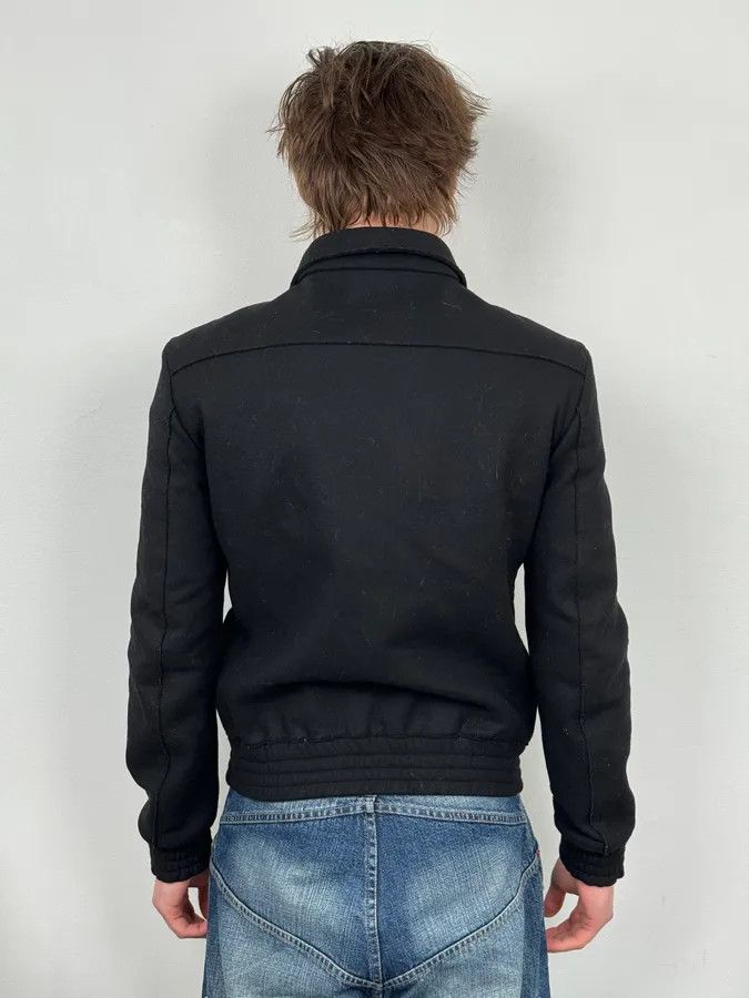 Emporio Armani 2010s Emporio Armani Tactical Black Cozy Bomber Jacket Size US M / EU 48-50 / 2 - 3 Thumbnail