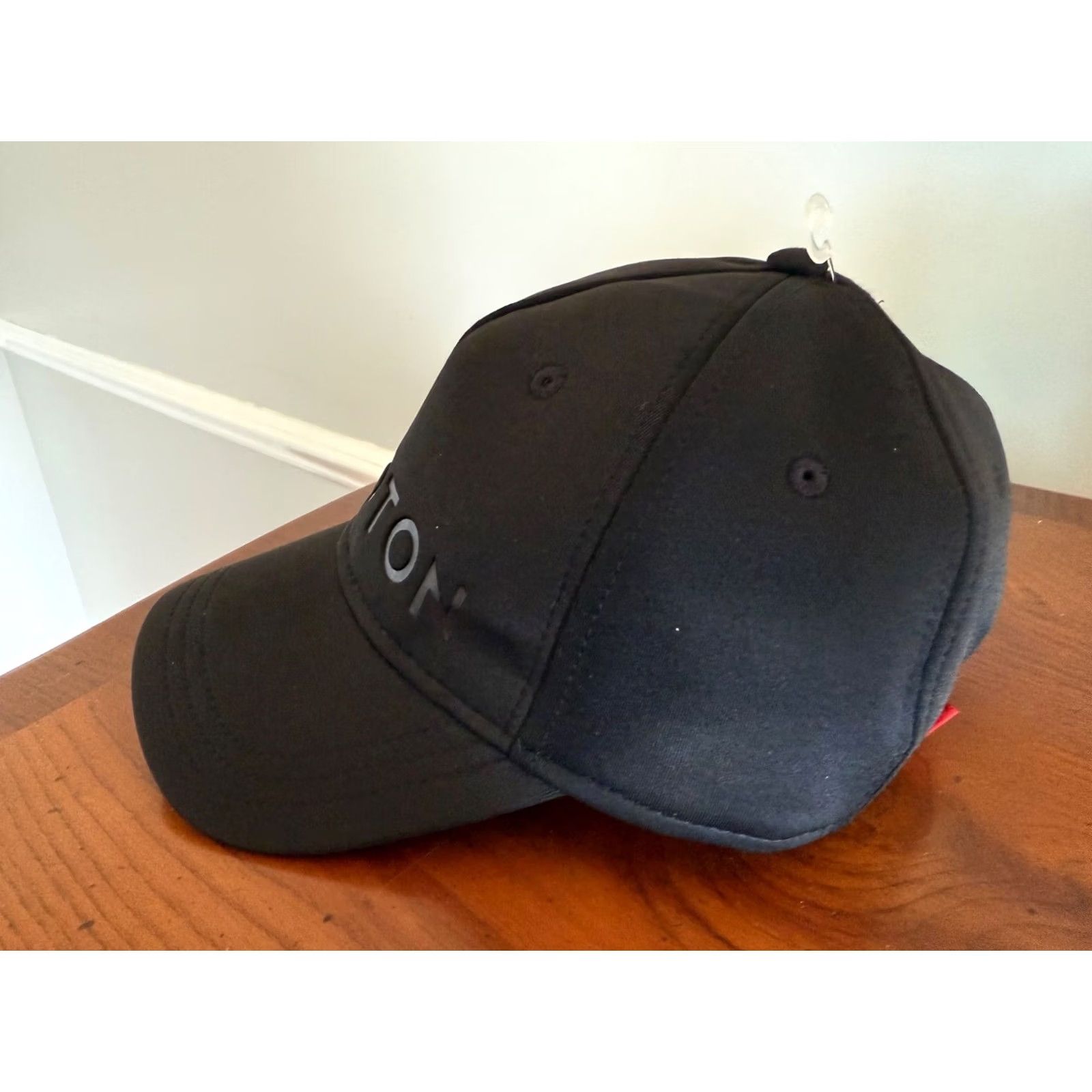 Spell Peloton Black Hat Baseball Cap Adjustable Red Strap OS Unisex Adults Shirt? Size ONE SIZE - 2 Thumbnail