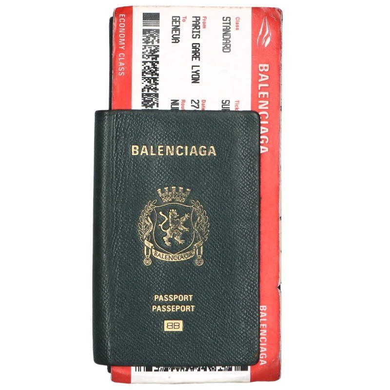 Balenciaga Balenciaga Long Wallet Green Size ONE SIZE - 1 Thumbnail