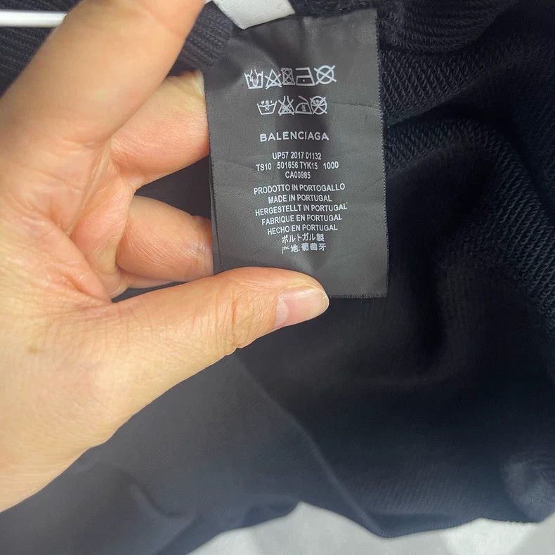 Balenciaga Balenciaga City Limited Hooded Sweatshirt, Size XS, Black Size US XS / EU 42 / 0 - 5 Thumbnail