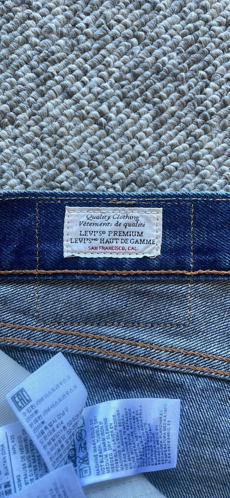 Levi's × Levi's Vintage Clothing Levi’s 551 Denim Size US 34 / EU 50 - 4 Thumbnail