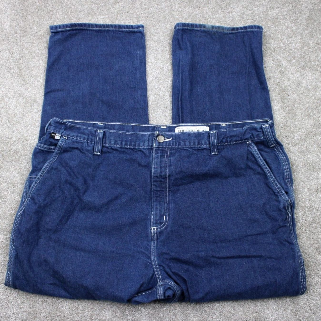 Carhartt Carhartt FR Jeans Mens 44x30 Blue Relaxed Fit Denim Jeans Size US 44 / EU 60 - 2 Thumbnail