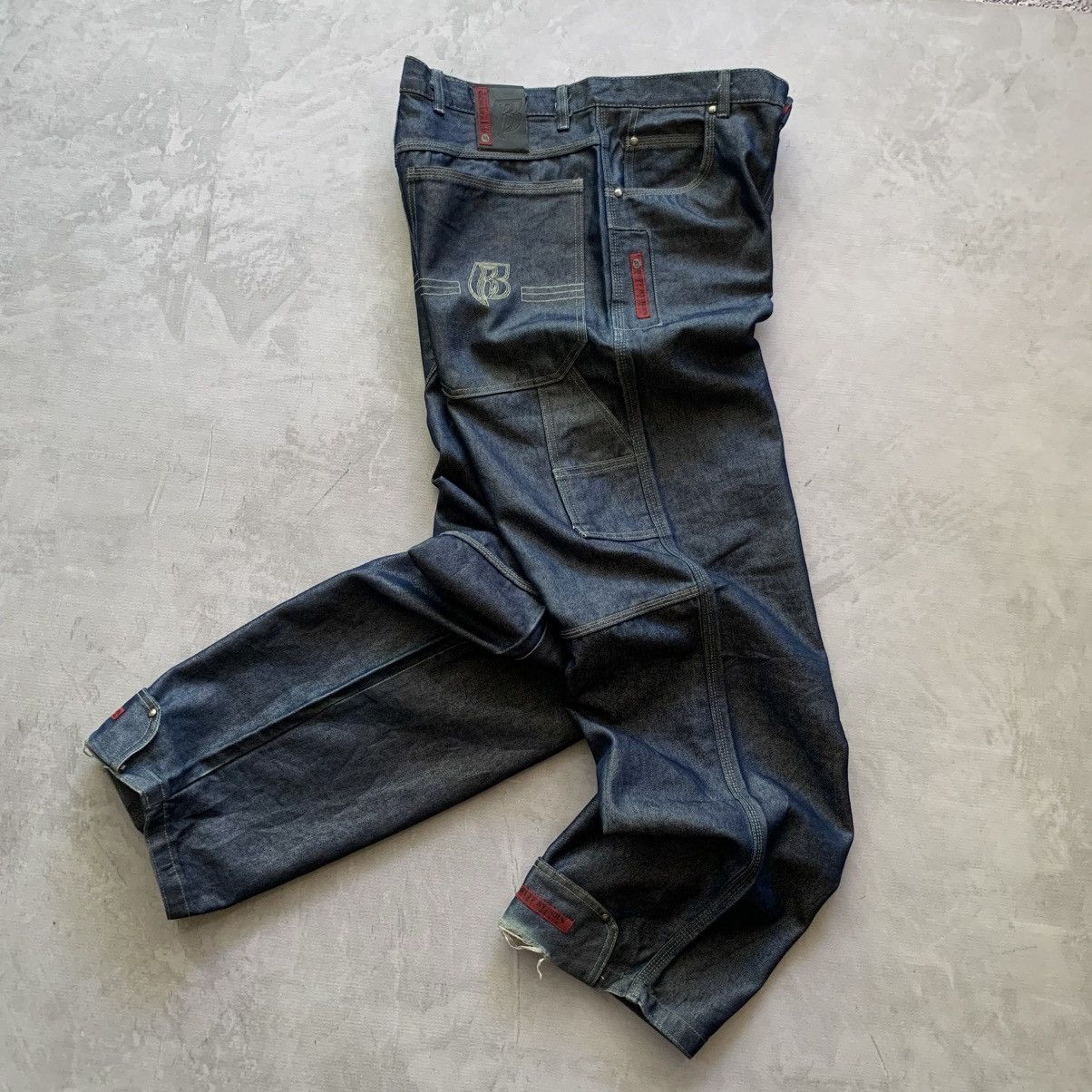 Ruff Ryders Ruff Ryders DMX Dirty Denim Carpenter Jeans Size US 34 / EU 50 - 3 Thumbnail