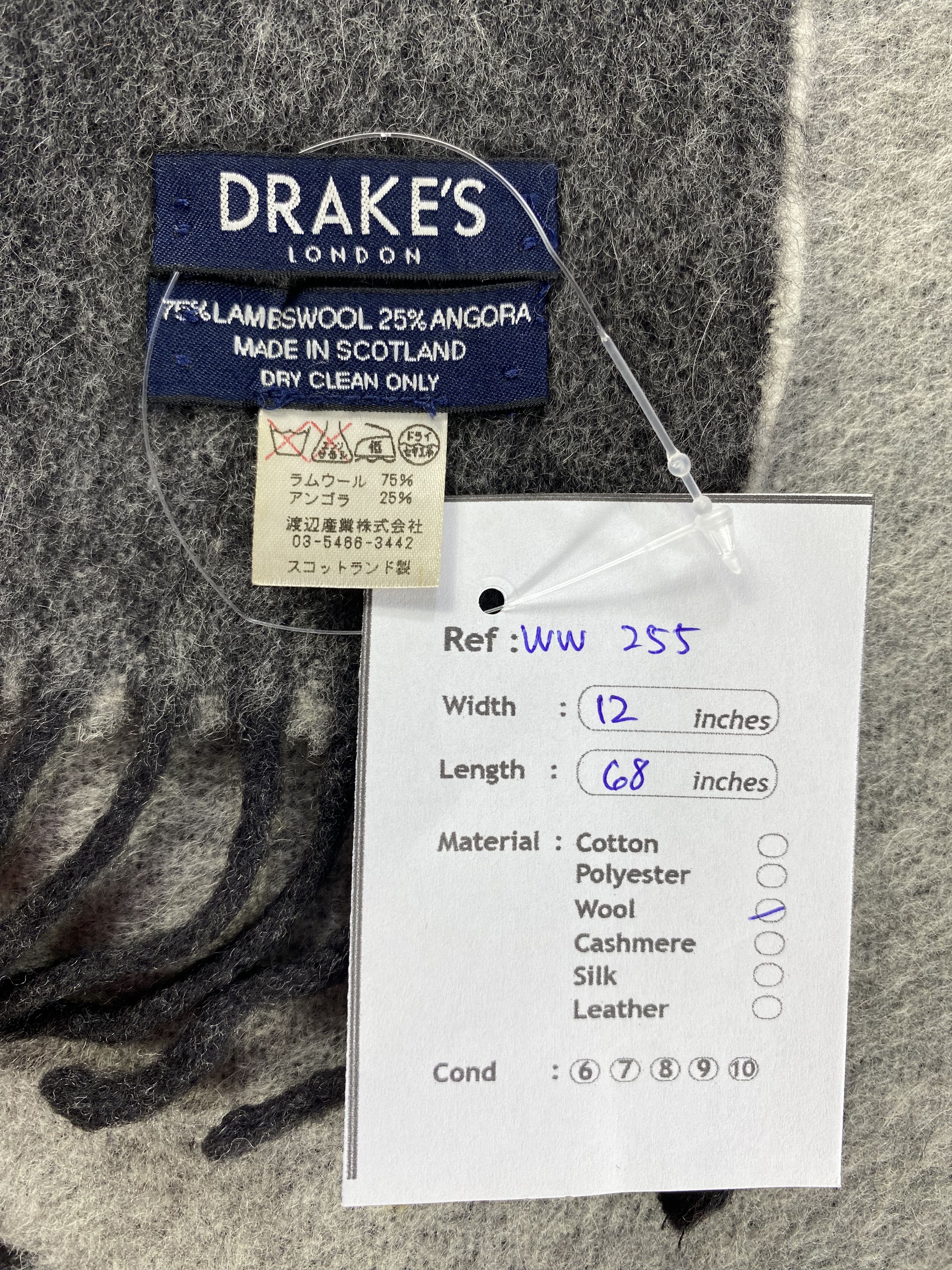 Drake's × Vintage Drakes Scarf / Muffler / Neckwear Size ONE SIZE - 5 Thumbnail