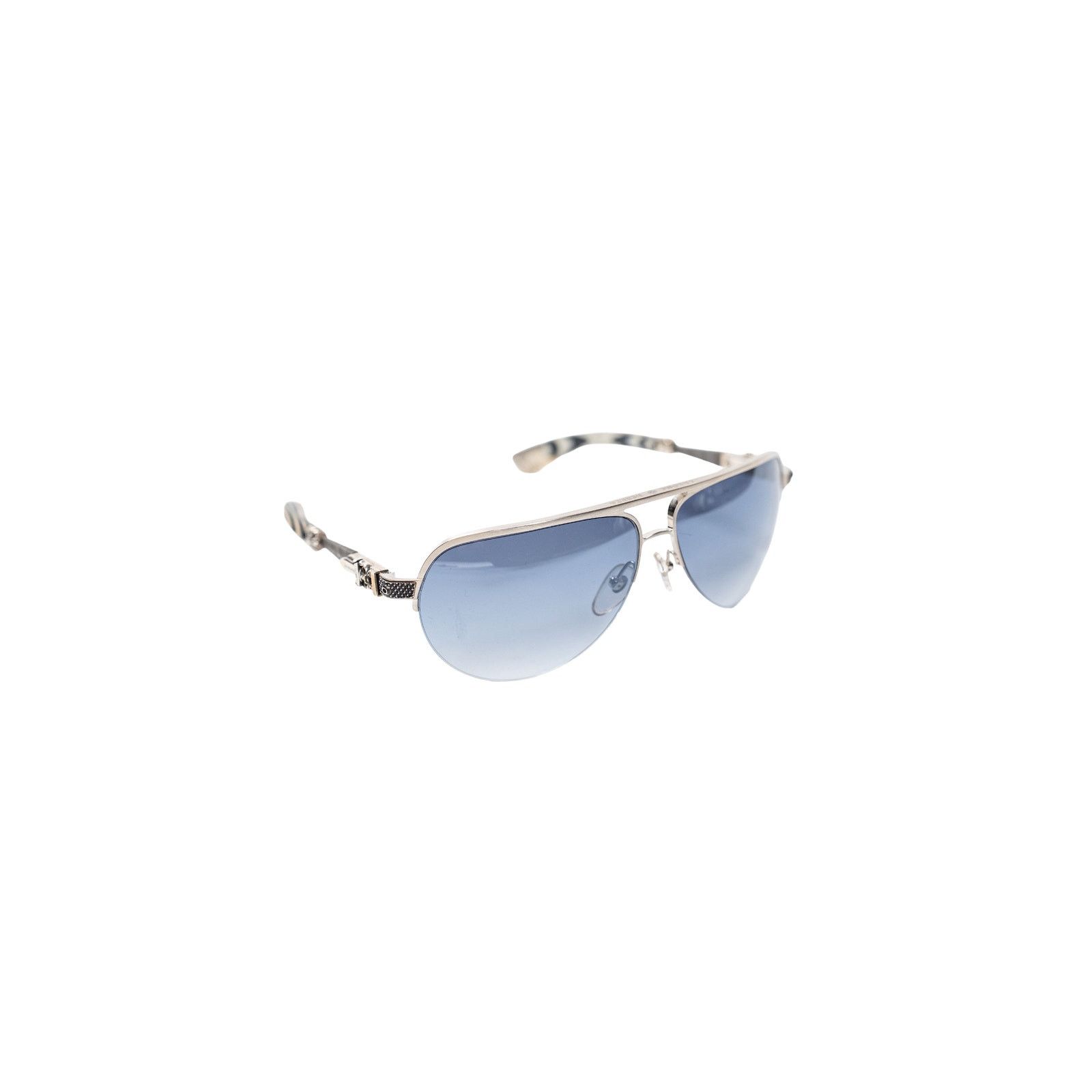 Chrome Hearts Blade Hummer I Silver Sunglasses Size ONE SIZE - 1 Thumbnail