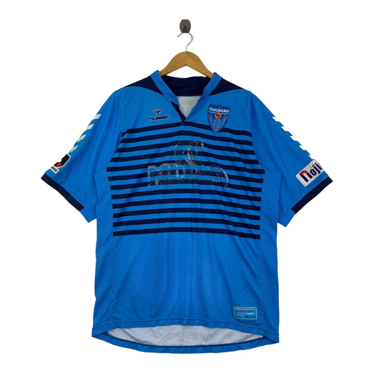 Vintage YOKOHAMA FC HUMMER Football Jersey Tee Shirt