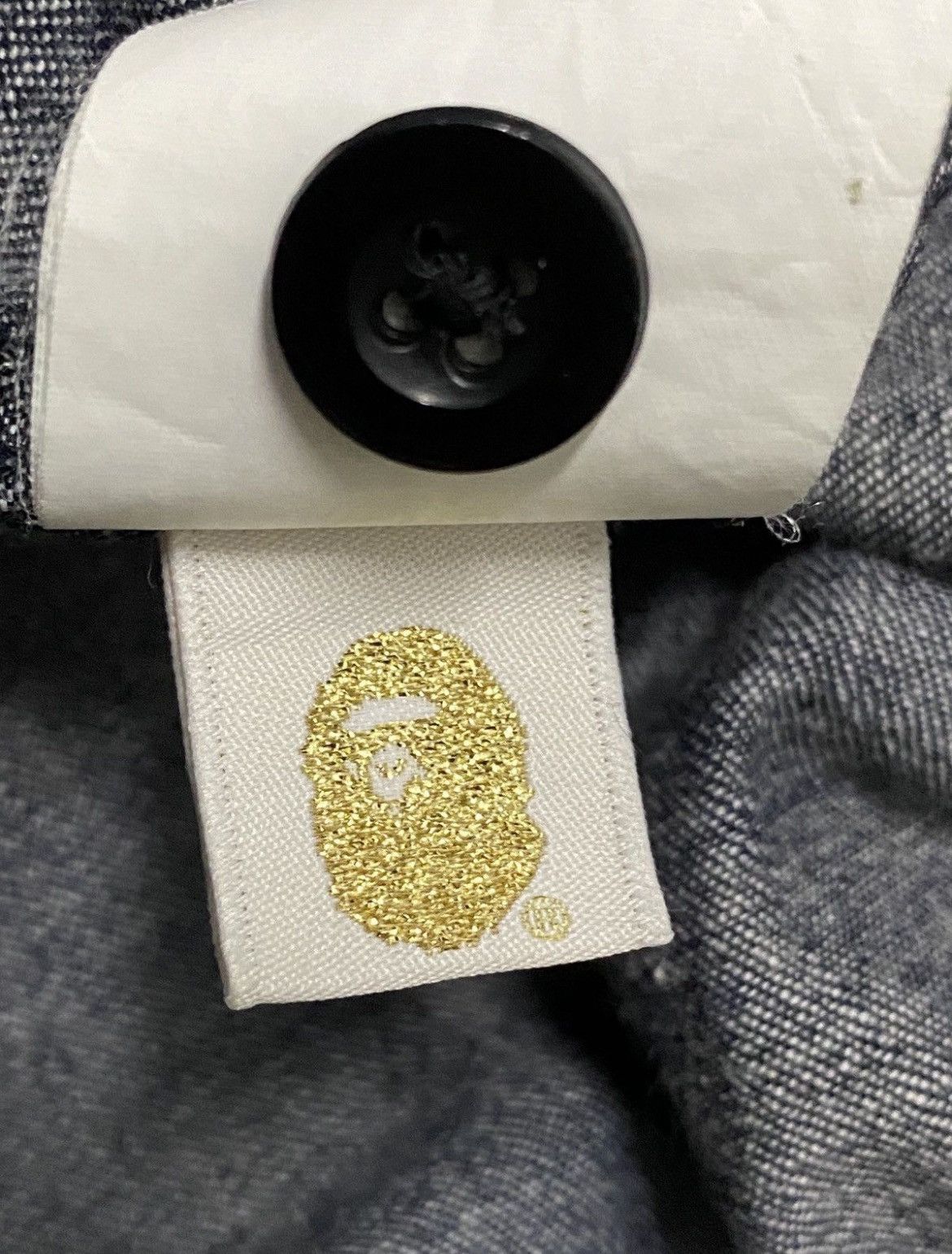 Bape Bathing Ape Denim Shark Hoodie Size US L / EU 52-54 / 3 - 6 Thumbnail