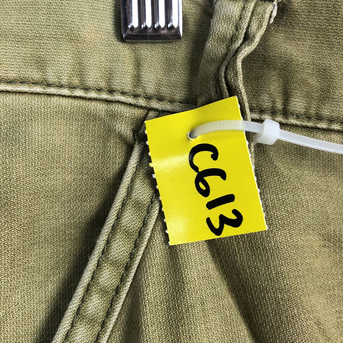 Alpha Industries DL Alpha Industries Green Cargo Multipocket Pants #C613 Size US 34 / EU 50 - 11 Thumbnail