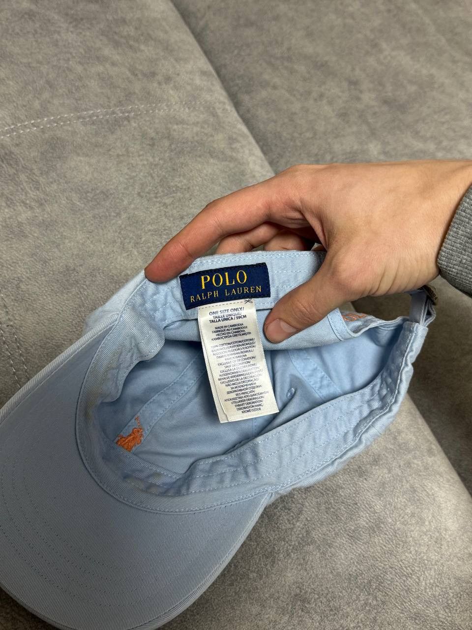 Polo Ralph Lauren Polo Ralph Lauren blue Y2K cap hat Size ONE SIZE - 7 Thumbnail