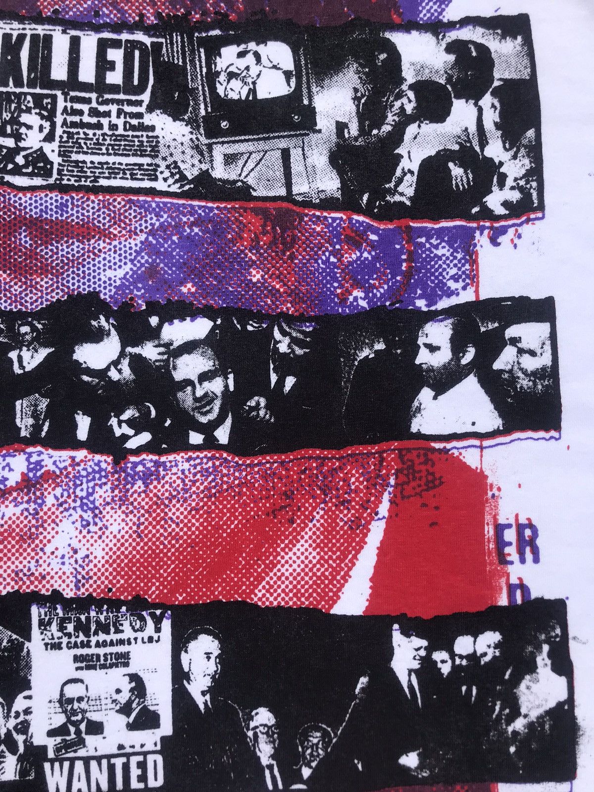 Other Dead Kennedys JFK Killed Hand Printed T Shirt Size US M / EU 48-50 / 2 - 6 Thumbnail