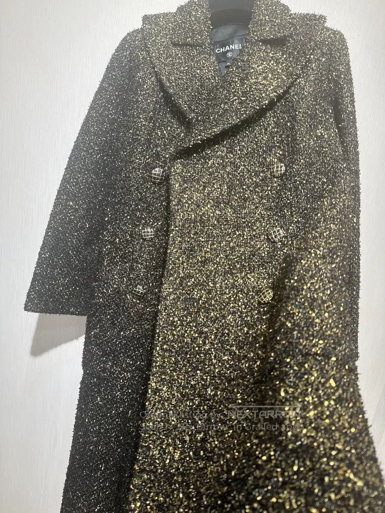 Chanel Chanel Egyptian series black and gold coat Size XS / US 0-2 / IT 36-38 - 3 Thumbnail