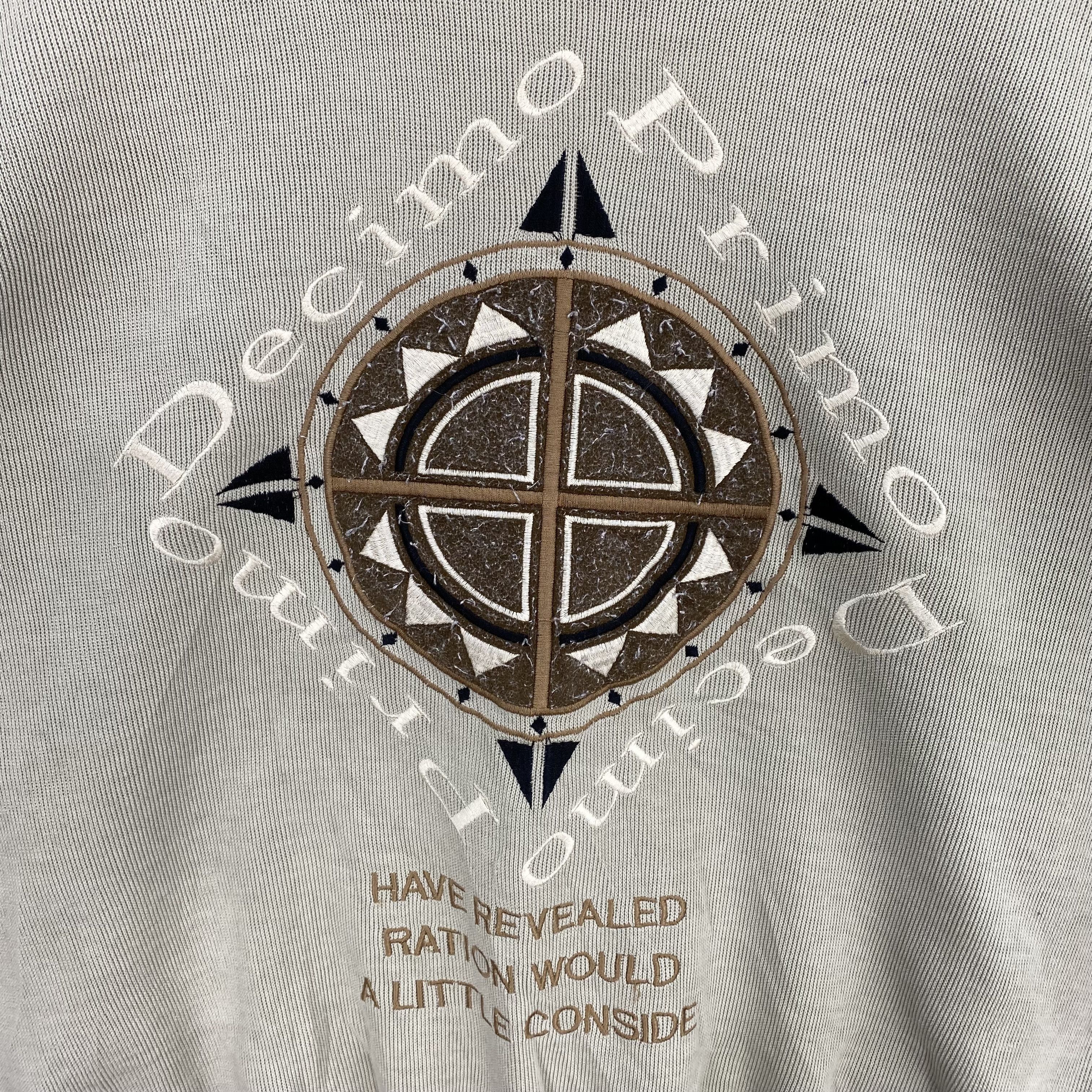 Japanese Brand Vintage 90s Zety Wales Decimo Primo Embroidered Sweatshirt Size US L / EU 52-54 / 3 - 3 Thumbnail