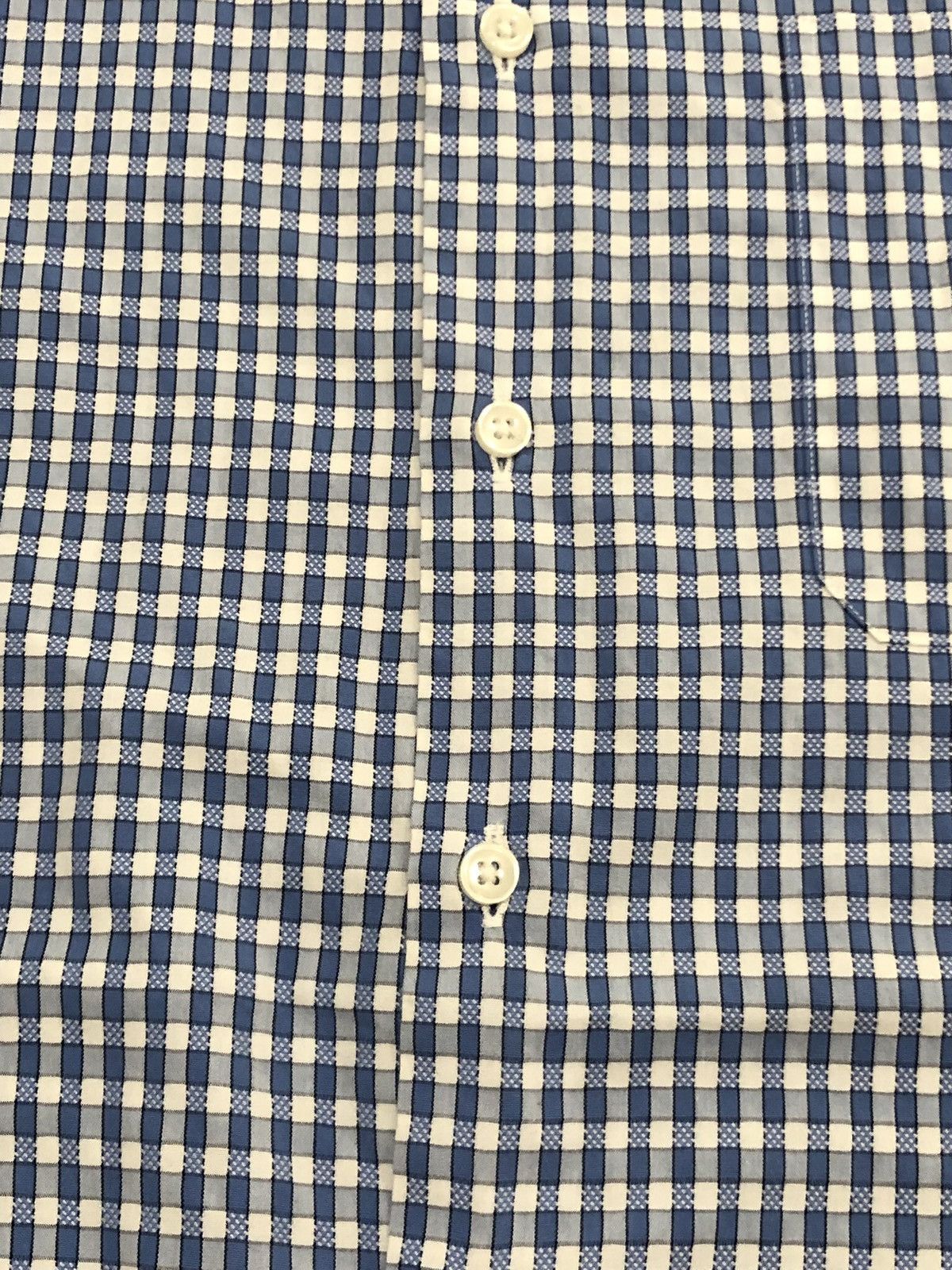 Neiman Marcus Neiman Marcus 80s 2-Ply Gingham Button Down Size US XL / EU 56 / 4 - 2 Thumbnail