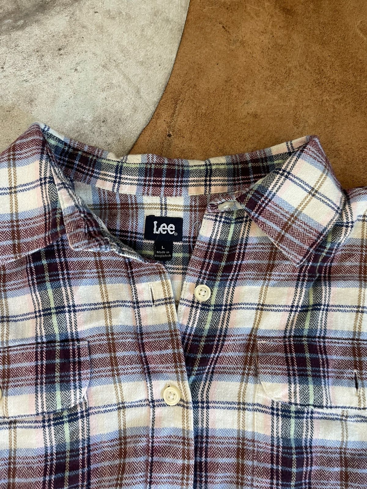 Lee Lee Flannel L Size US L / EU 52-54 / 3 - 3 Thumbnail