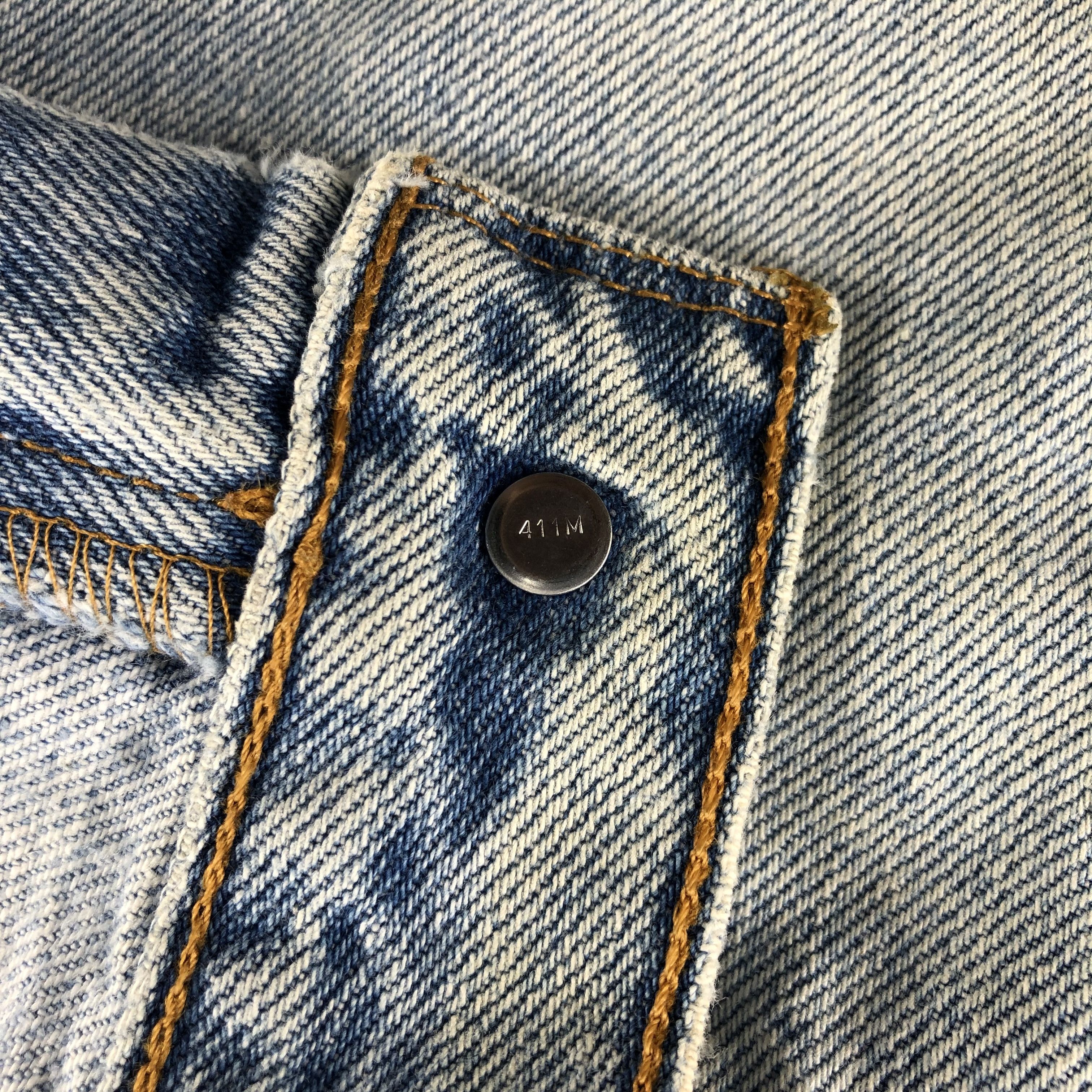 Levi's Vintage Levis 550 Light Wash Jeans- J1295 Size US 36 / EU 52 - 10 Thumbnail