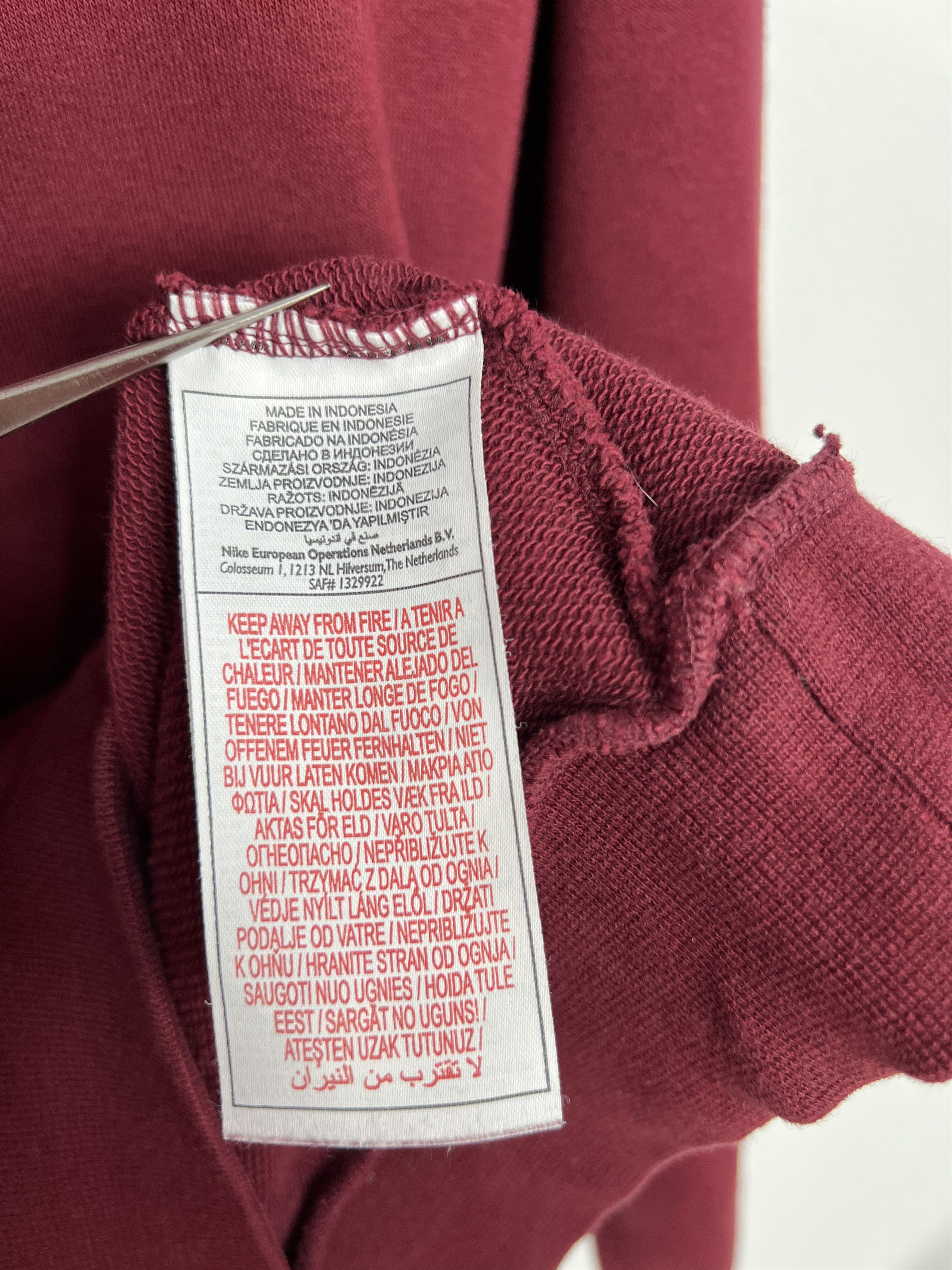 Nike Vintage Nike Arsenal Highbury Football Hoodie Jacket Gunners Size US L / EU 52-54 / 3 - 9 Thumbnail