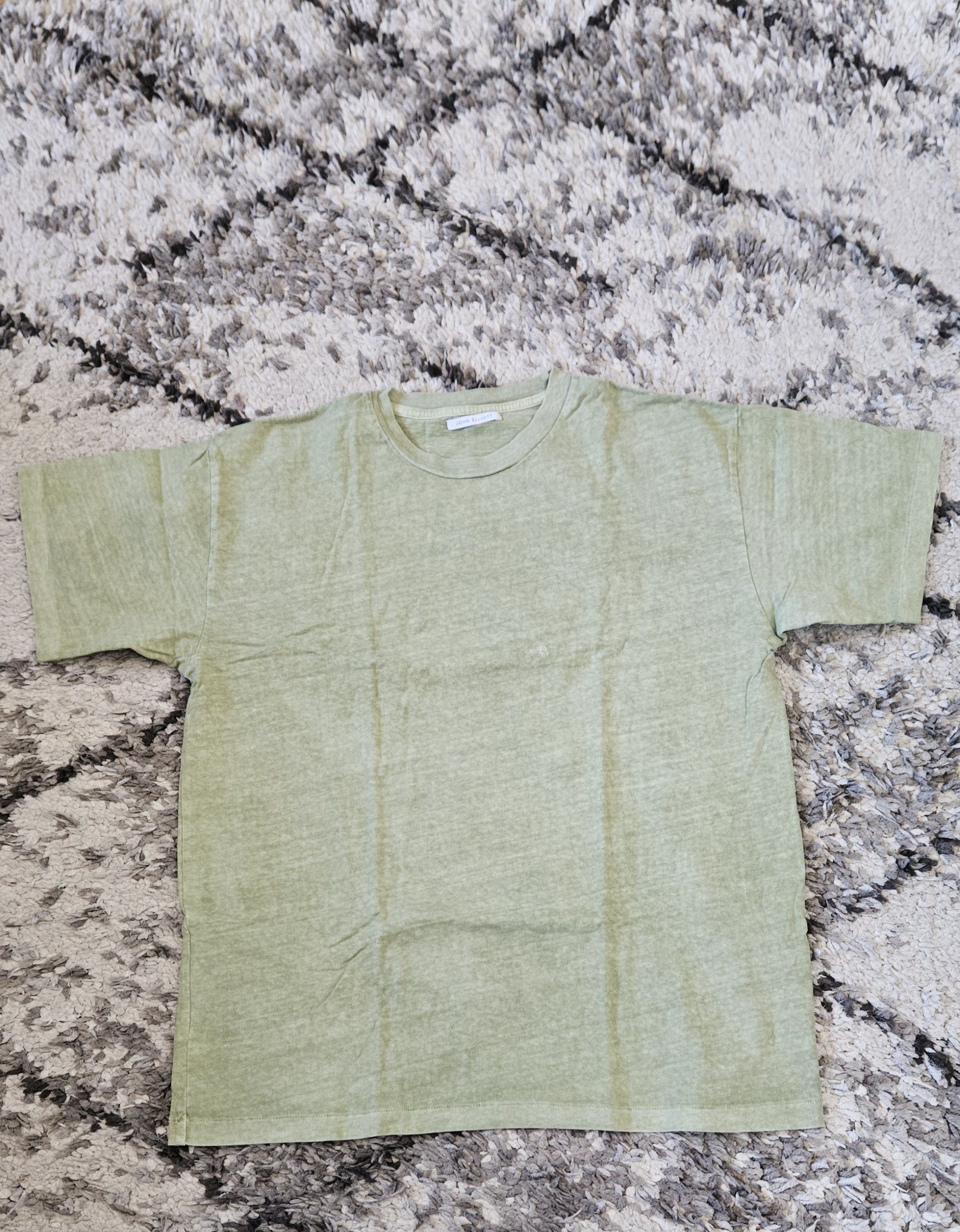 John Elliott John Elliott Forest Green T-Shirt Size US M / EU 48-50 / 2 - 1 Thumbnail