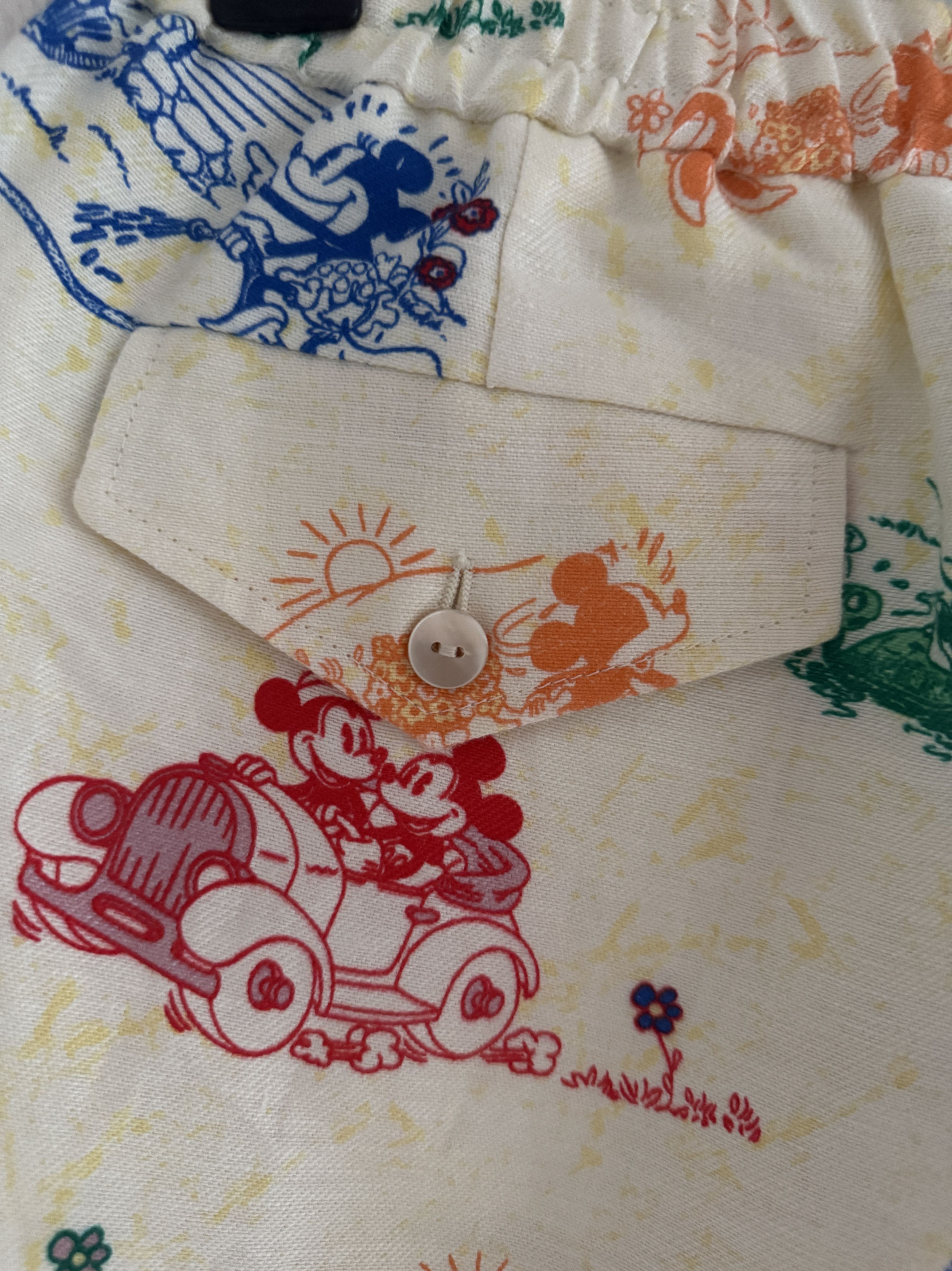 Disney × Gucci Linen Mickey Shorts Size US 32 / EU 48 - 13 Thumbnail