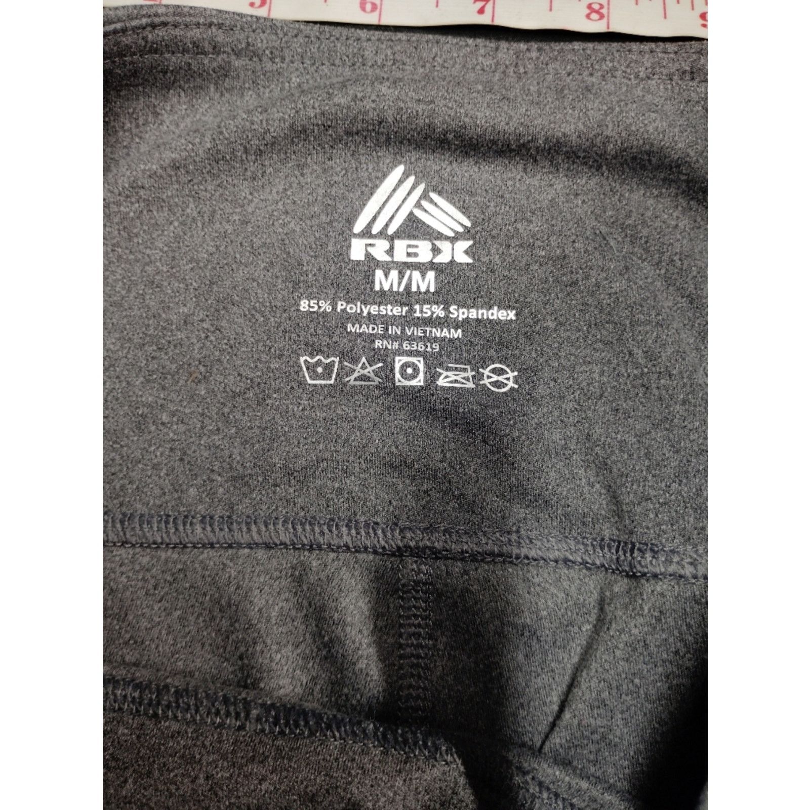 MBX RBX Gray High-Waist Performance Leggings Size 26" / US 2 / IT 38 - 3 Thumbnail