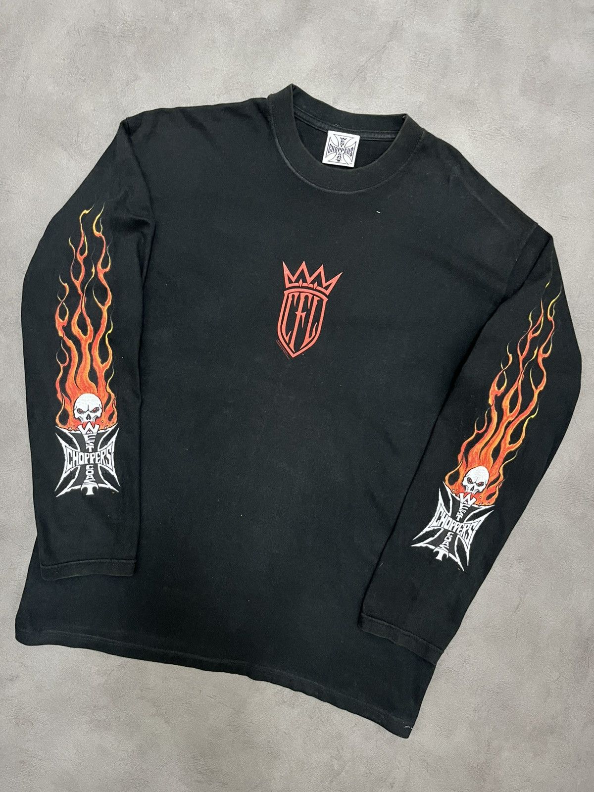West Coast Choppers Vintage west coast choppers long sleeve shirt Size US L / EU 52-54 / 3 - 3 Thumbnail