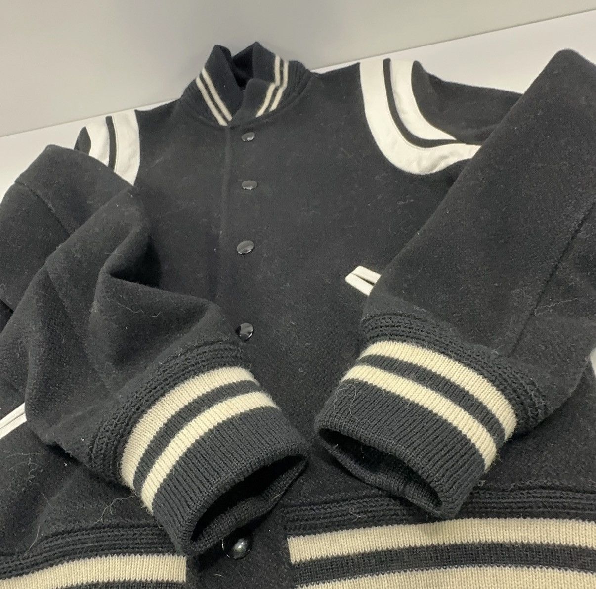 Saint Laurent Paris Saint Laurent Teddy Varsity Jacket Size XS / US 0-2 / IT 36-38 - 9 Thumbnail