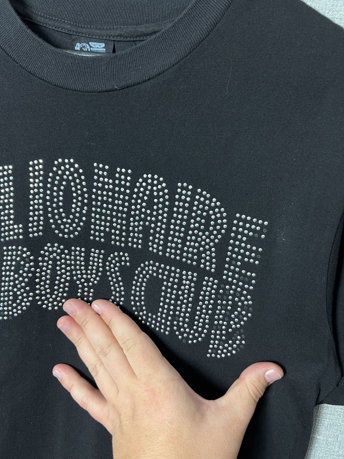 Vintage BBC Billionaire Boys Club Style Swarovski Big Logo Tee Size US S / EU 44-46 / 1 - 6 Thumbnail