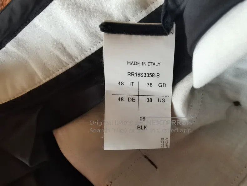 Rick Owens Rick Owens Mainline black crotch slacks pants Size US 38 / EU 54 - 7 Thumbnail