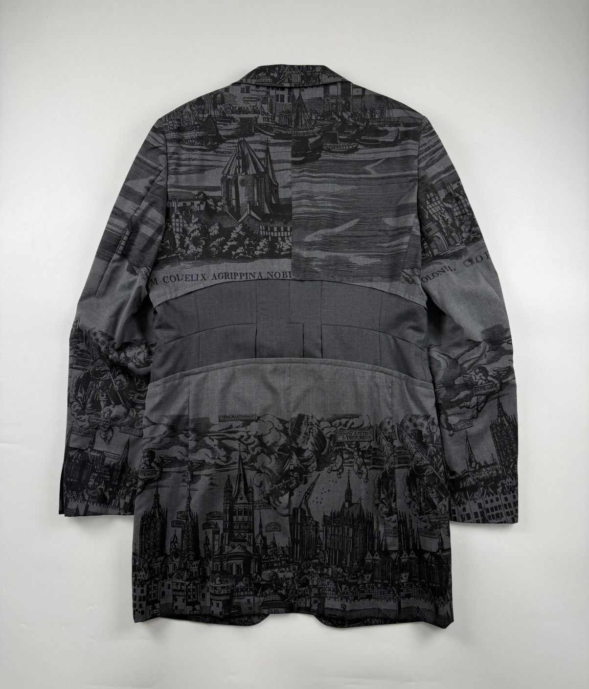 Comme des Garcons Comme des Garcons Homme Plus S/S’20 Printed Long Jacket Size US L / EU 52-54 / 3 - 3 Thumbnail
