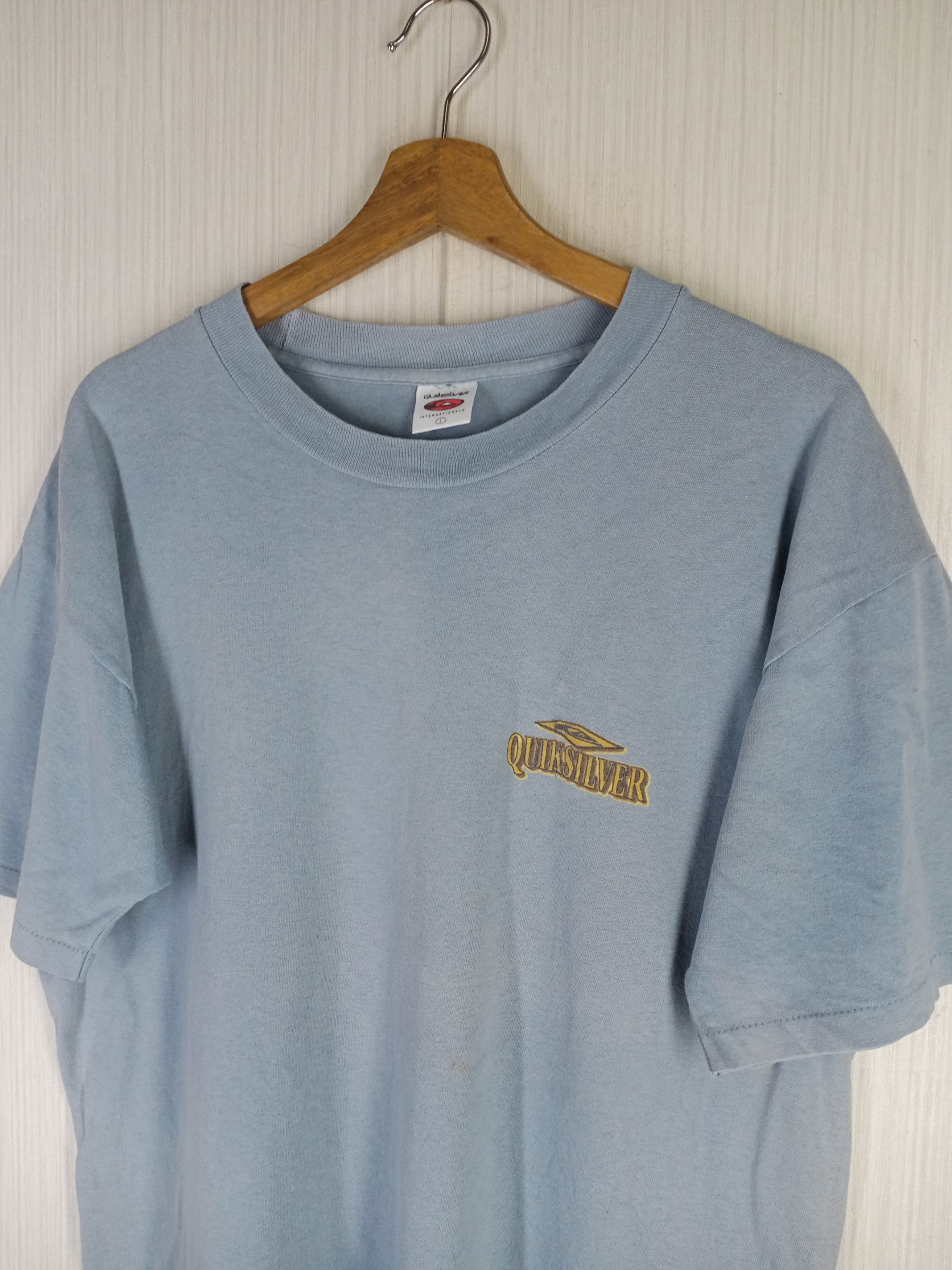Quicksilver × Quiksilver Rare Vintage 90s Quiksilver Boards Shorts Tshirt Size US L / EU 52-54 / 3 - 4 Thumbnail