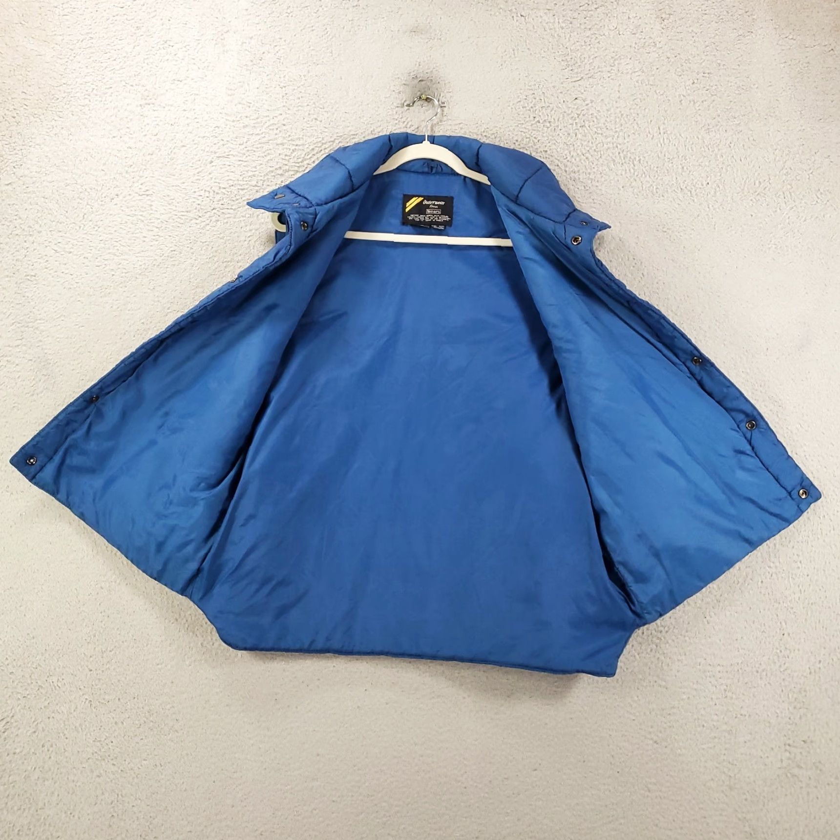 Sears Sears Vintage Yes Outerwear Sears Brand Men Regular Vest XL Puffer Blue Night? Size US XL / EU 56 / 4 - 2 Thumbnail