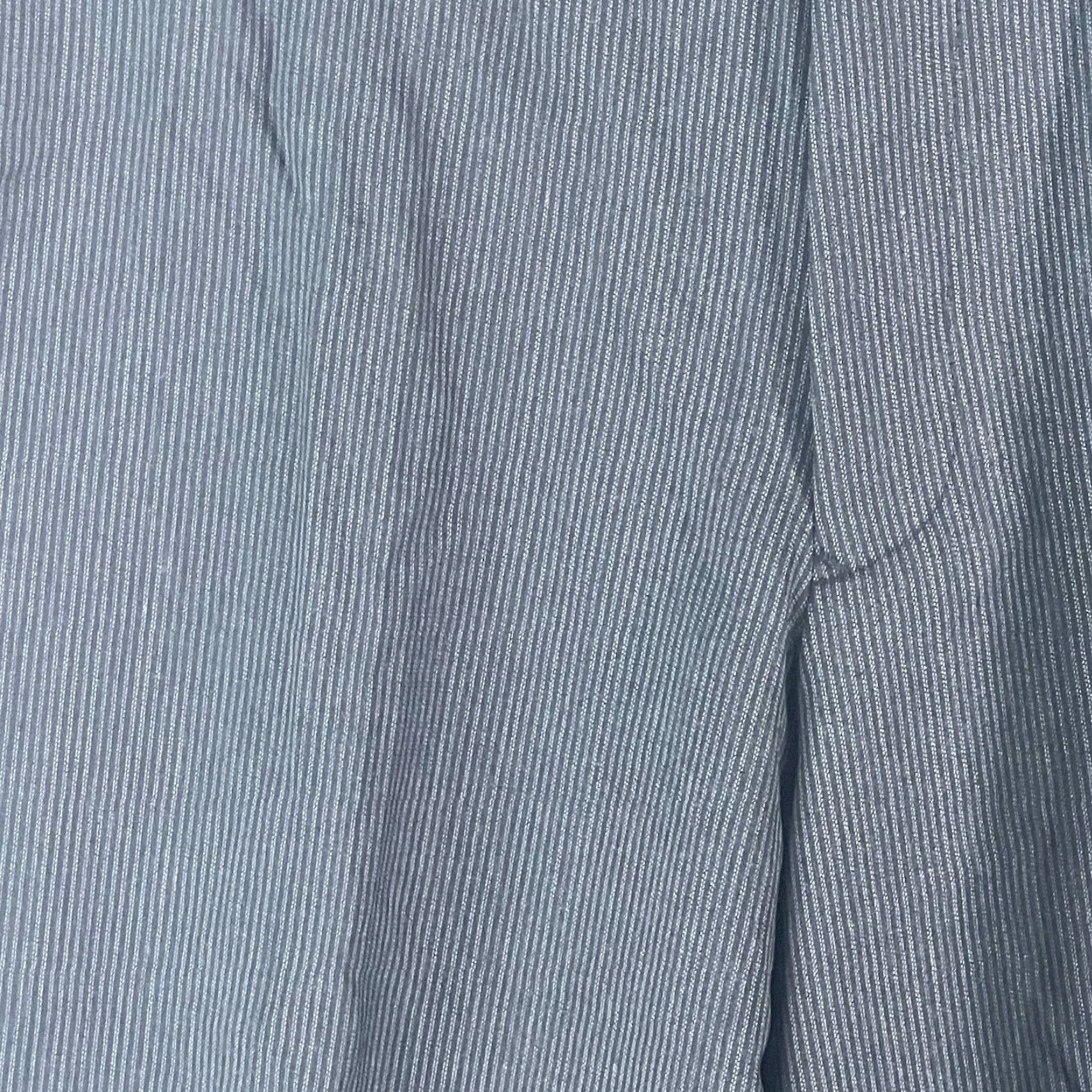 Alfani Alfani Mens Dress Pants Flat Front Wool Blend Mini Stripes Black 34X32 Adult Regular 34X32 Black Striped Wool Blend Dress Pants Mens 90s? Size US 34 / EU 50 - 6 Thumbnail