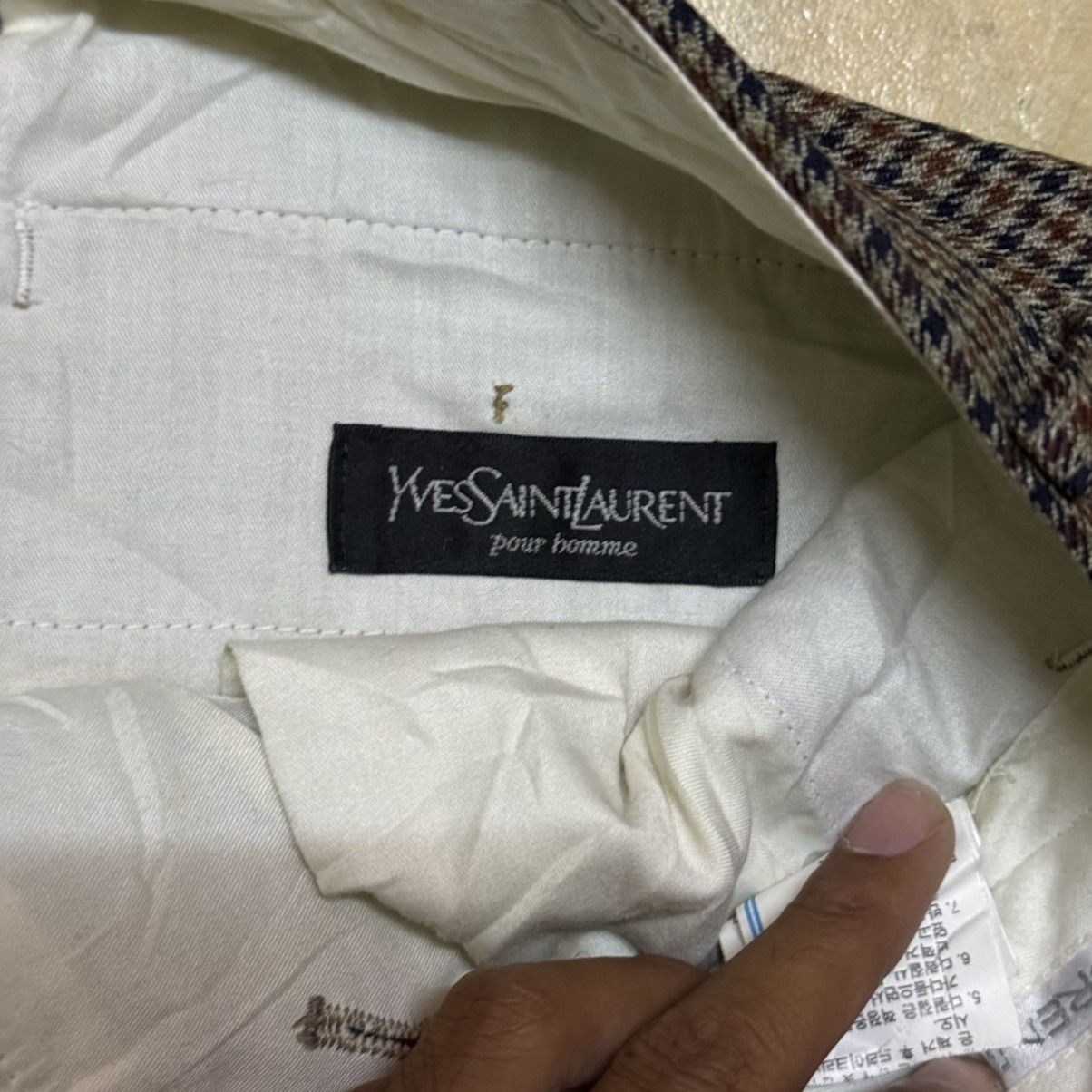 Yves Saint Laurent Yves Saint Laurent Pour Homme Casual Pants Size US 30 / EU 46 - 9 Thumbnail