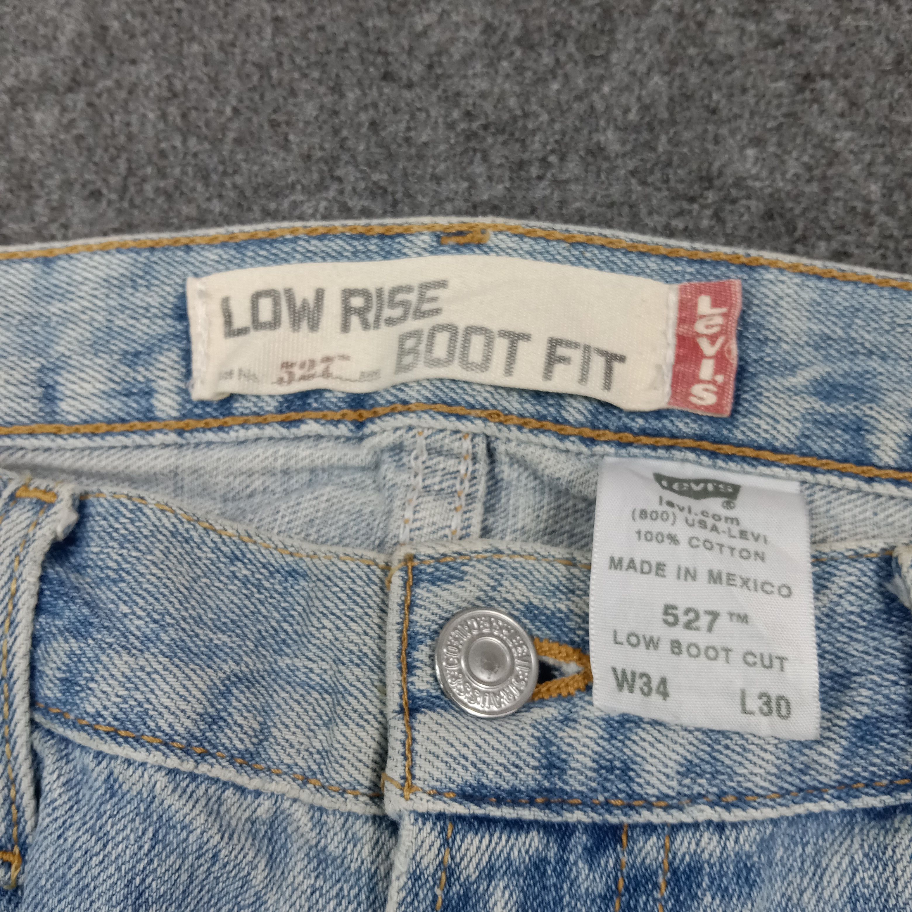 Levi's Levi's 527 Low Rise Boot American Denim Jeans C280N14 Size US 33 - 5 Thumbnail