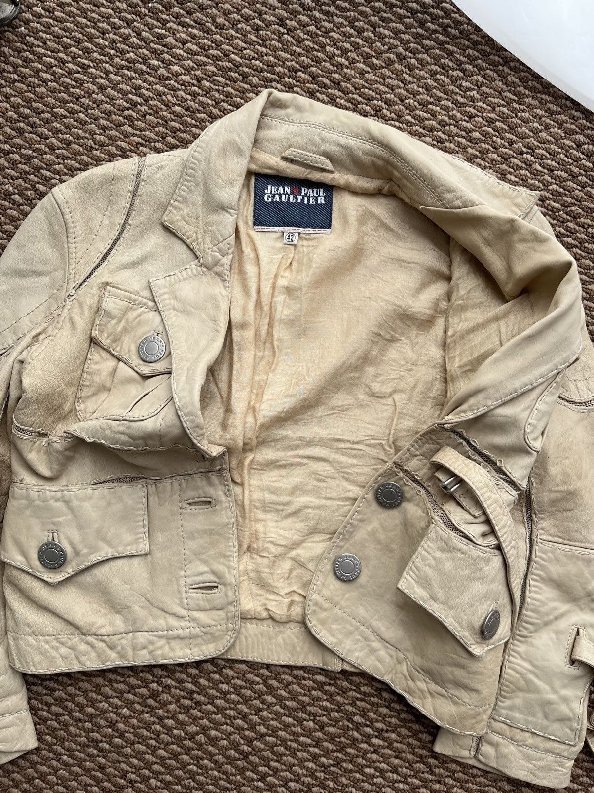 Jean Paul Gaultier Jean Paul Gaultier leather jacket Size XS / US 0-2 / IT 36-38 - 6 Thumbnail