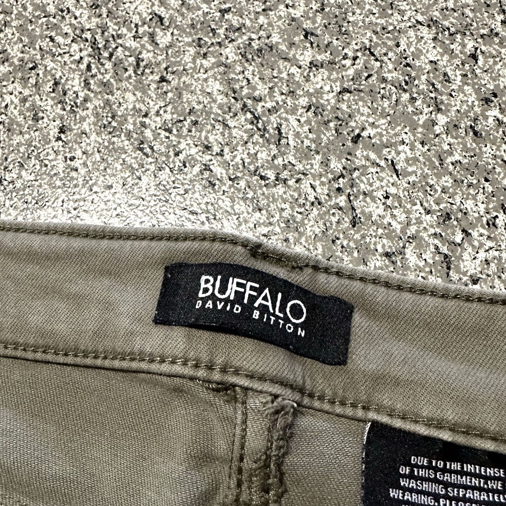 Vintage Buffalo Jeans Womens 27x27 Havana High Rise Ankle Army Green Buffalo David Bitton Slim Button Zip 4 XS? Size 27" / US 4 / IT 40 - 6 Thumbnail