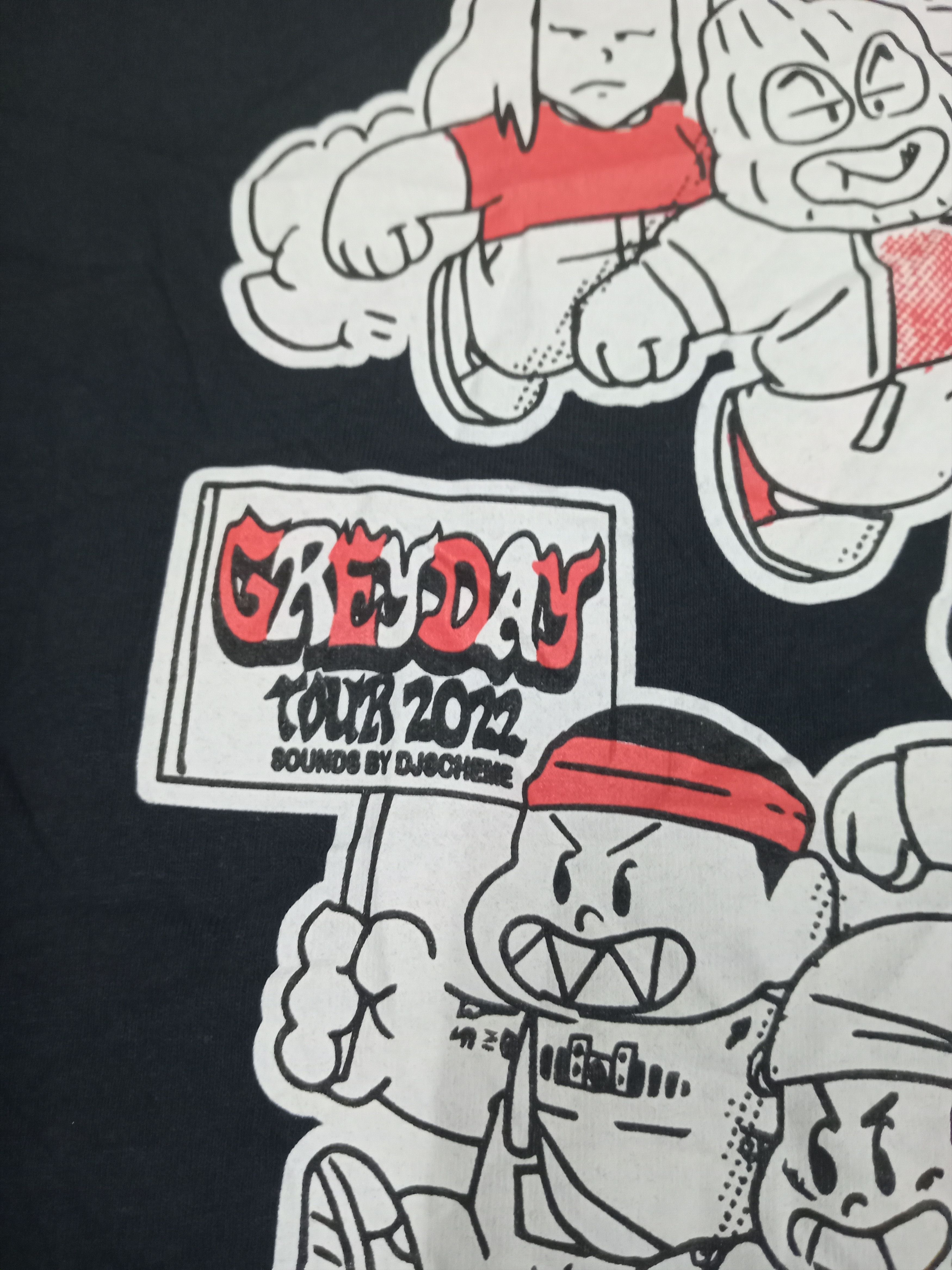 Band Tees × G59 Records SUICIDE Boy / Greyday Tour 2022 Sound By Djscheme Size US XL / EU 56 / 4 - 4 Thumbnail