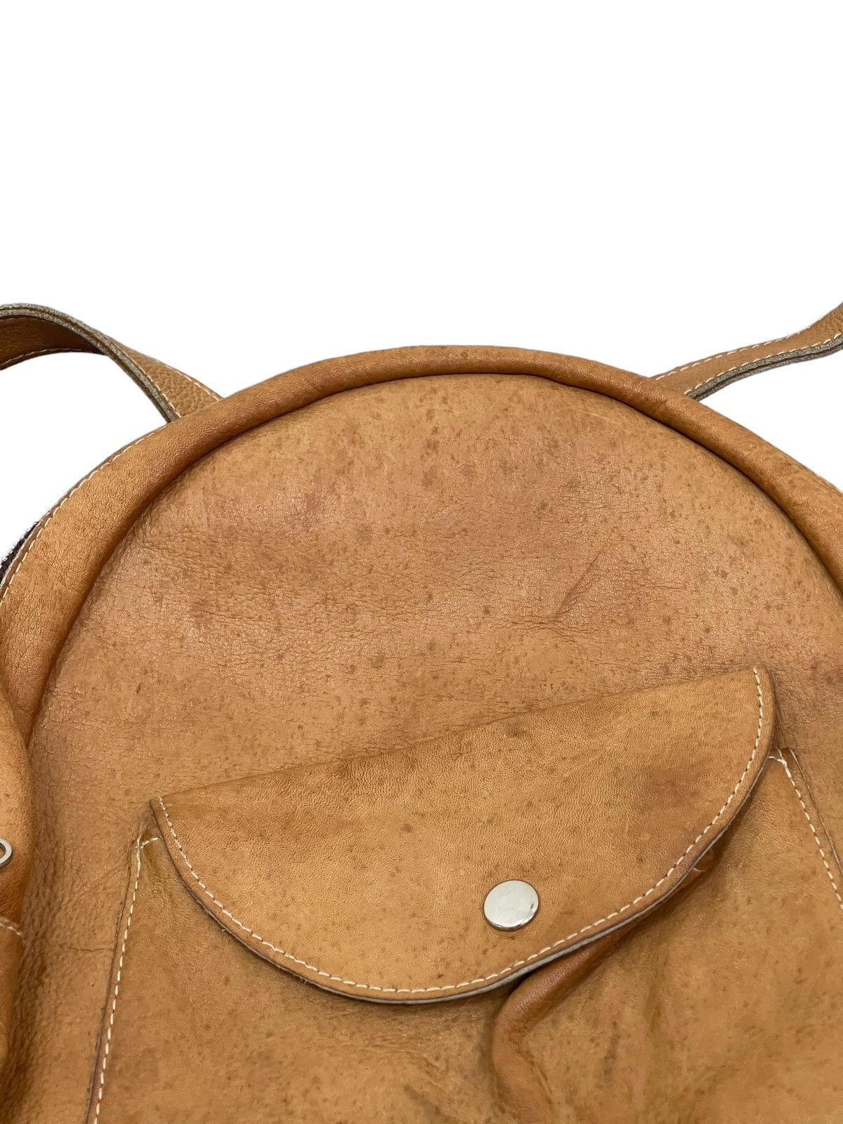Genuine Leather Full Leather Backpack Unknown Handmade Bag 3🟩 Size ONE SIZE - 10 Thumbnail