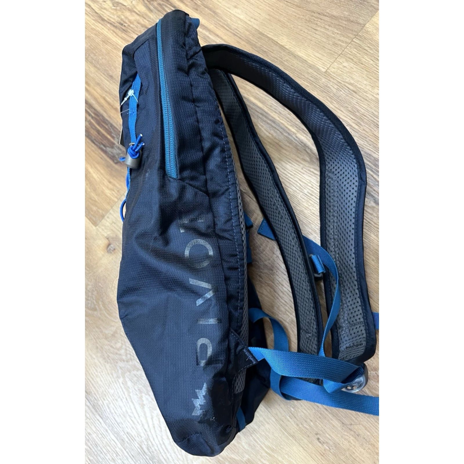 Vintage Pivot Backpack 16” X 8” Multipurpose Light Day Pack School Campus Blue Nylon Straps Unisex Adults Travel Kid/Adult (NWT) Size ONE SIZE - 4 Thumbnail