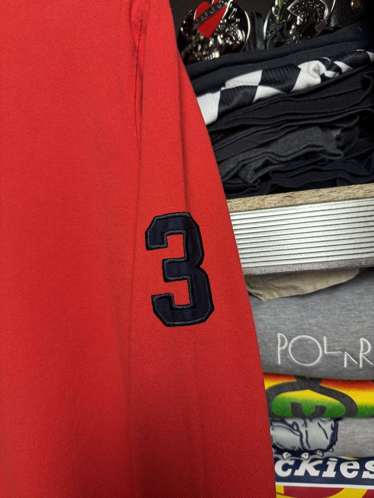Polo Ralph Lauren Polo Ralph Lauren Rugby Shirt Big Pony Size US L / EU 52-54 / 3 - 4 Thumbnail