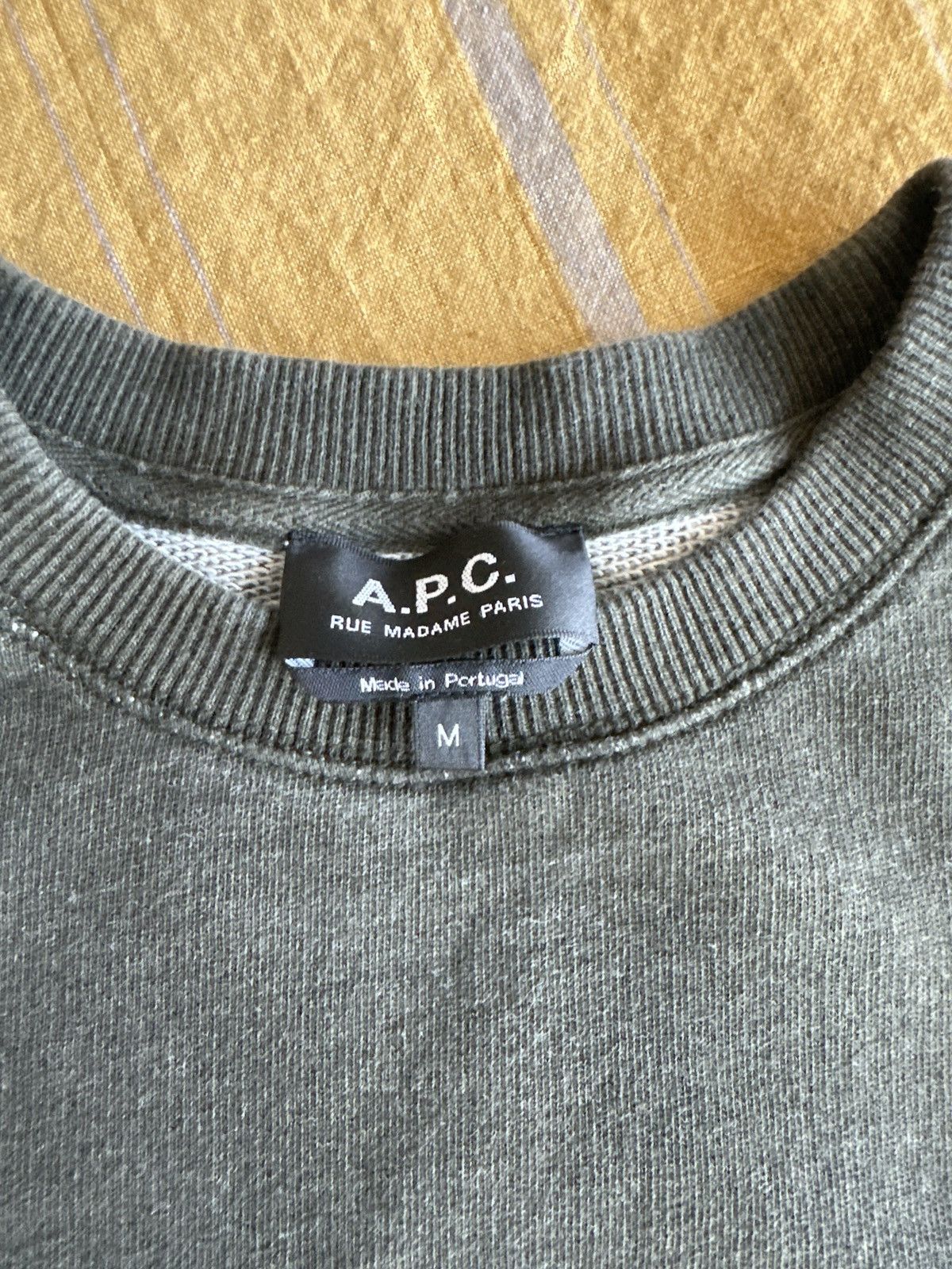 A.P.C. APC GREEN SWEATSHIRT Size US S / EU 44-46 / 1 - 3 Thumbnail