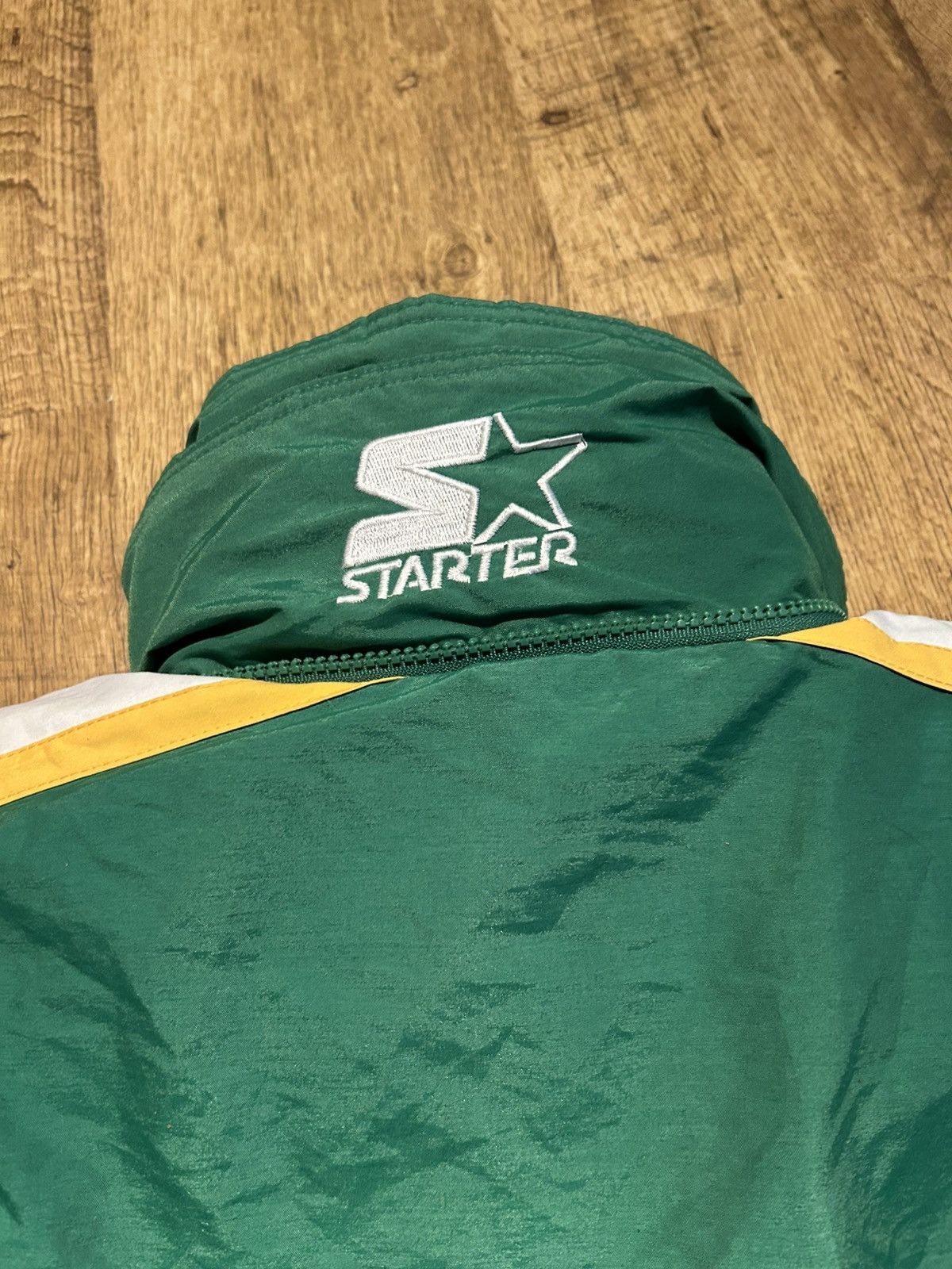Starter Vintage 90s Boston Celtics Starter Parka Jacket NBA Mens L Size US L / EU 52-54 / 3 - 14 Thumbnail