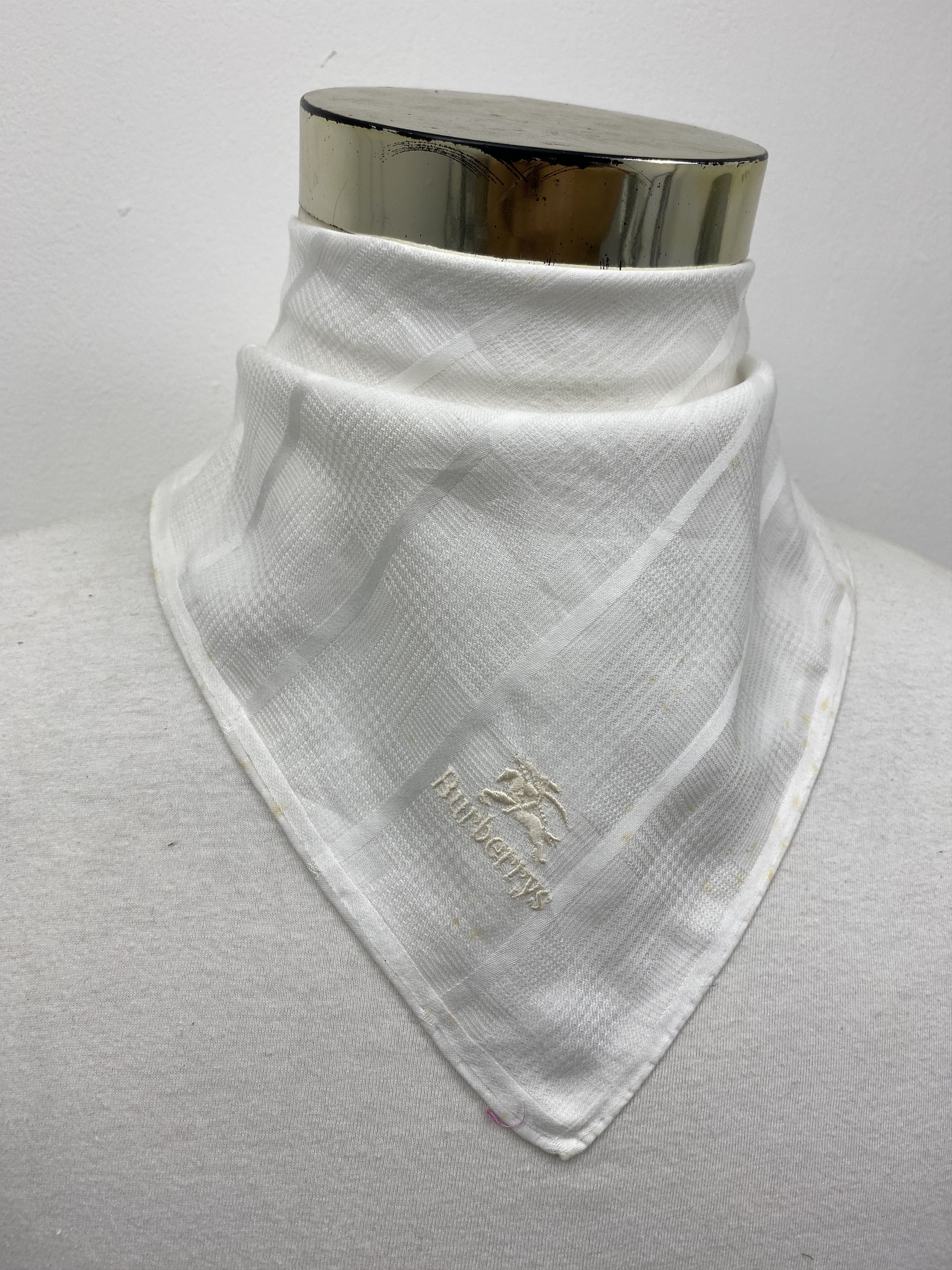 Burberry Burberrys Handkerchief / Bandana / Neckerchief HKC0274 Size ONE SIZE - 1 Thumbnail