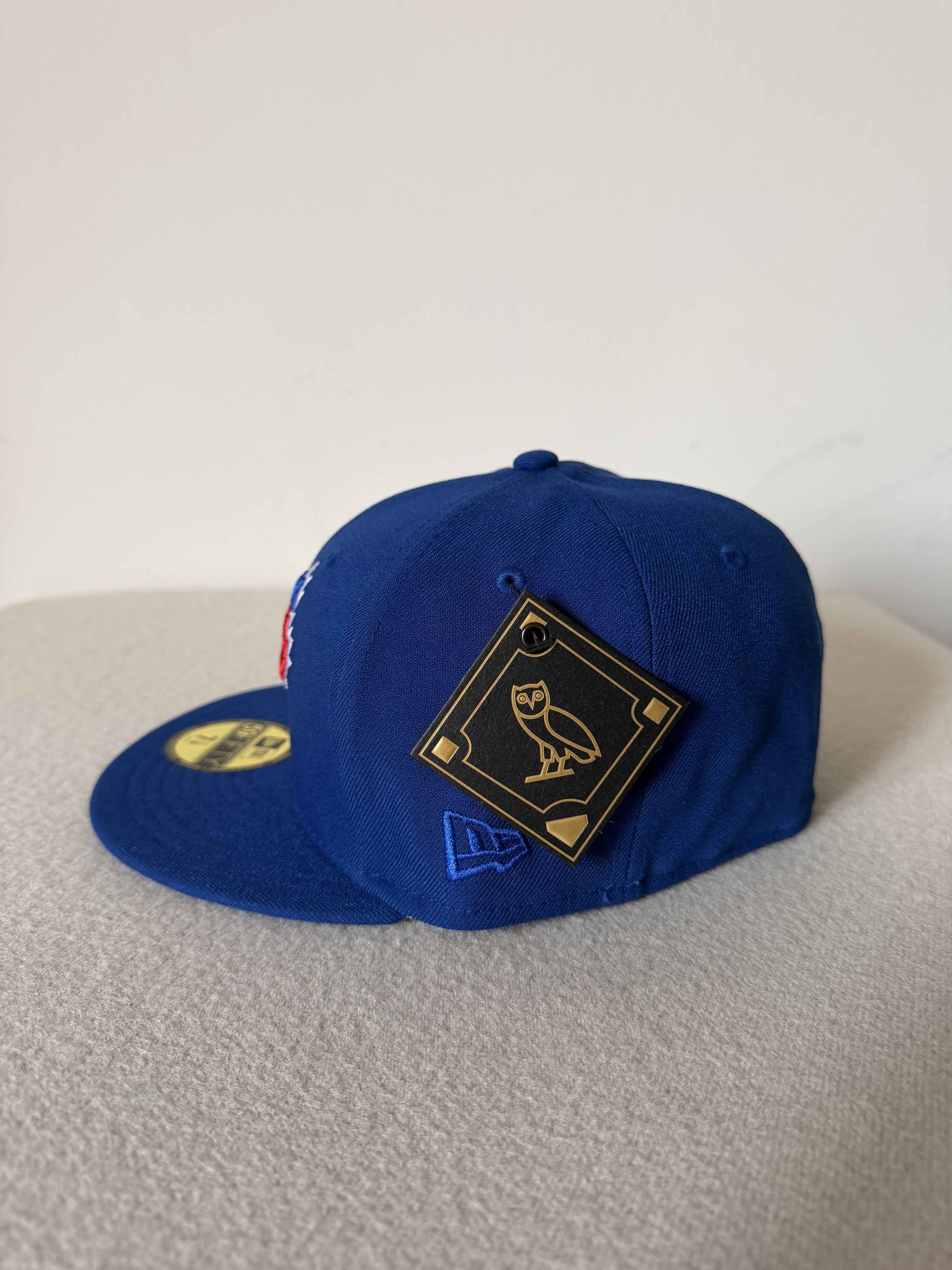 October's Very Own 7 1/8 OVO New Era Toronto Blue Jays 59FIFTY Fitted Hat Size ONE SIZE - 3 Thumbnail