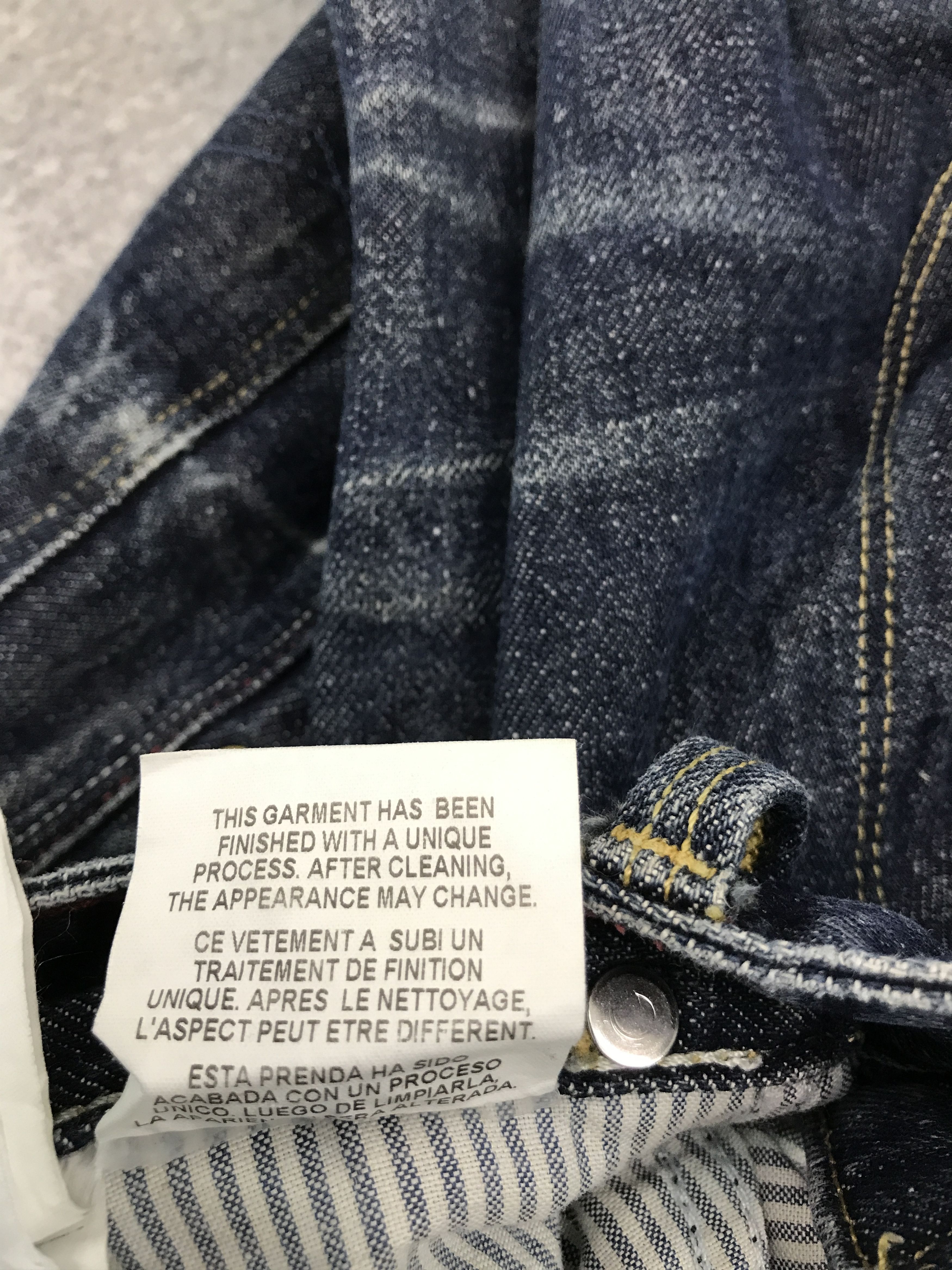 Tommy Hilfiger TOMMY HILFIGER DISTRESSED DENIM PANTS Size US 31 - 18 Thumbnail