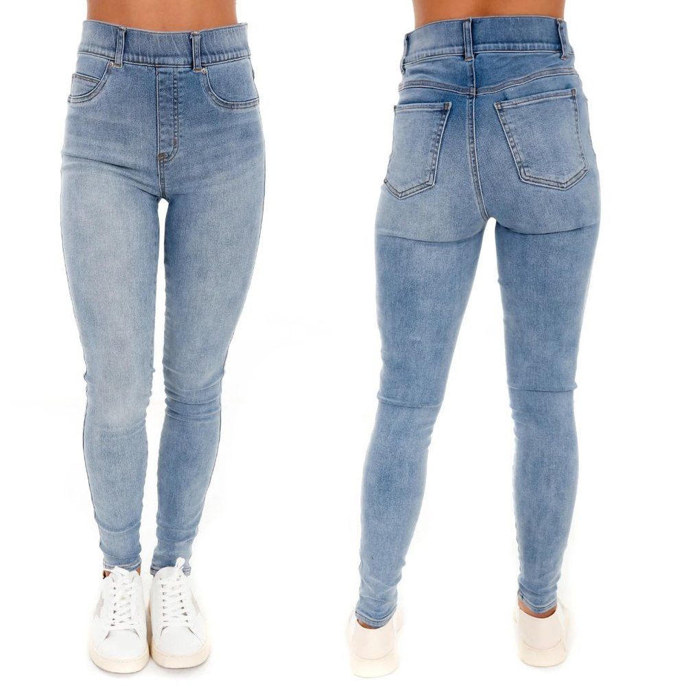 Spanx NWT New $128 Spanx Light Vintage Wash Skinny Jean Size XS Size 26" / US 2 / IT 38 - 1 Thumbnail