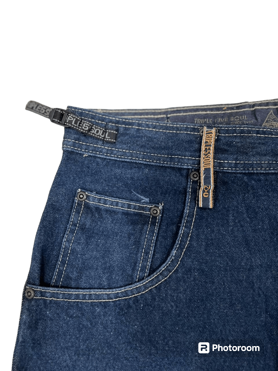JNCO 💥Y2K Baggy Triple 5 Soul Jeans 💥 Size US 34 / EU 50 - 6 Thumbnail