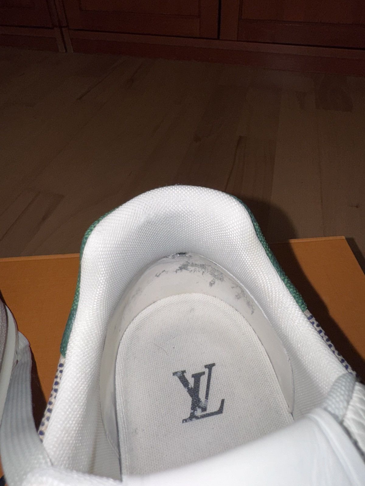 Louis Vuitton Louis Vuitton LV Trainer Green Damier By Pharell Size US 10 / EU 43 - 12 Thumbnail