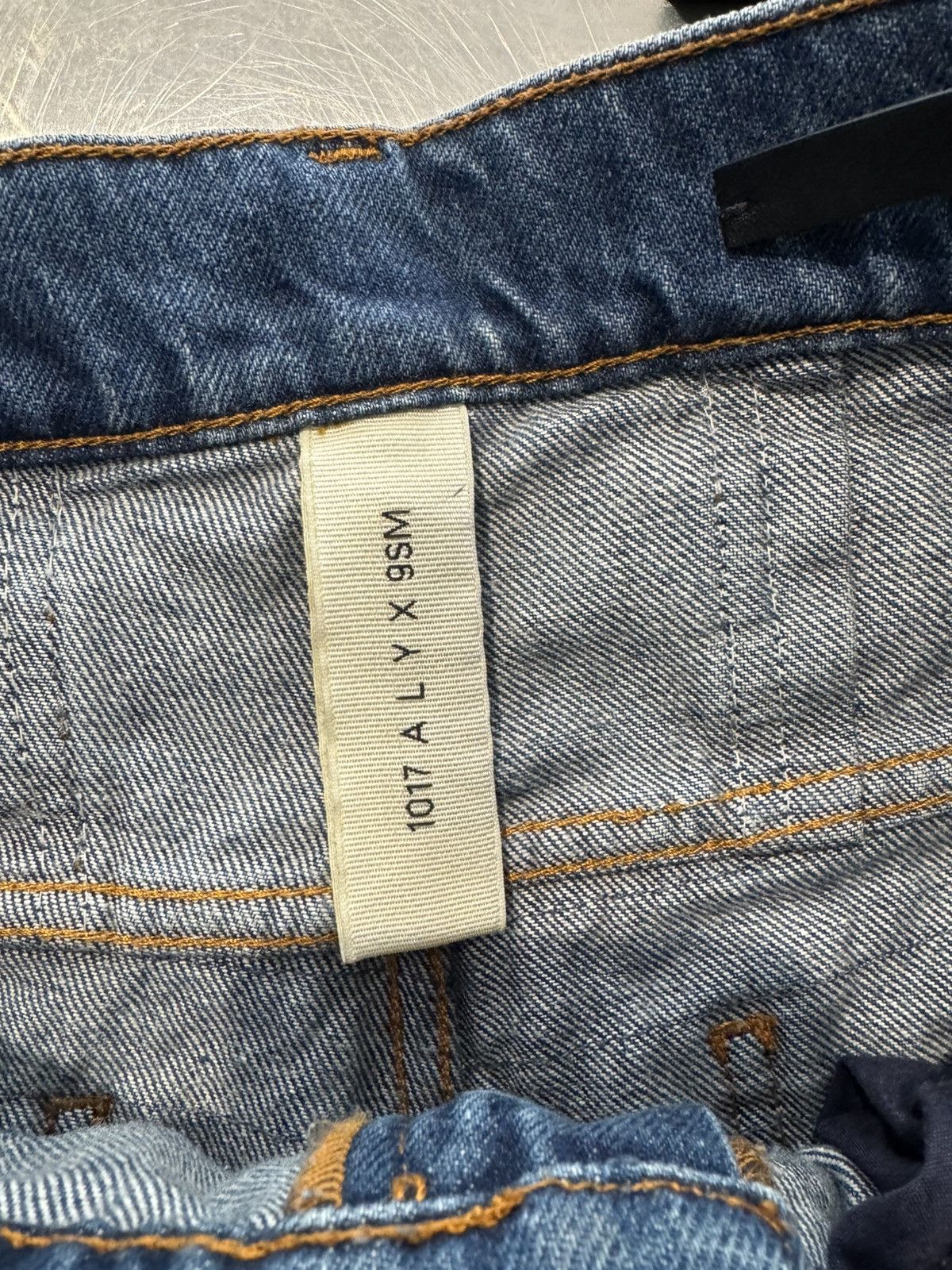 Alyx Alyx X Blackmeans Frayed Denim Jeans Size US 32 / EU 48 - 5 Thumbnail