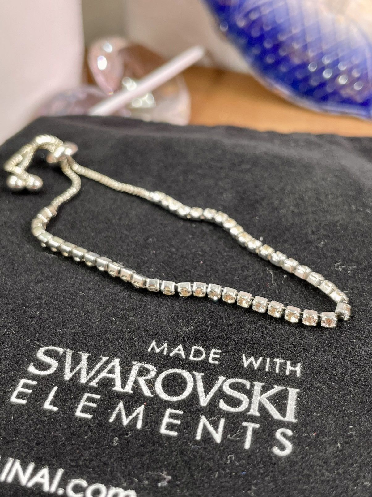 Swarovski GORGEOUS SWAROVSKI BOLO BRACELET.. Platinum Size ONE SIZE - 4 Thumbnail